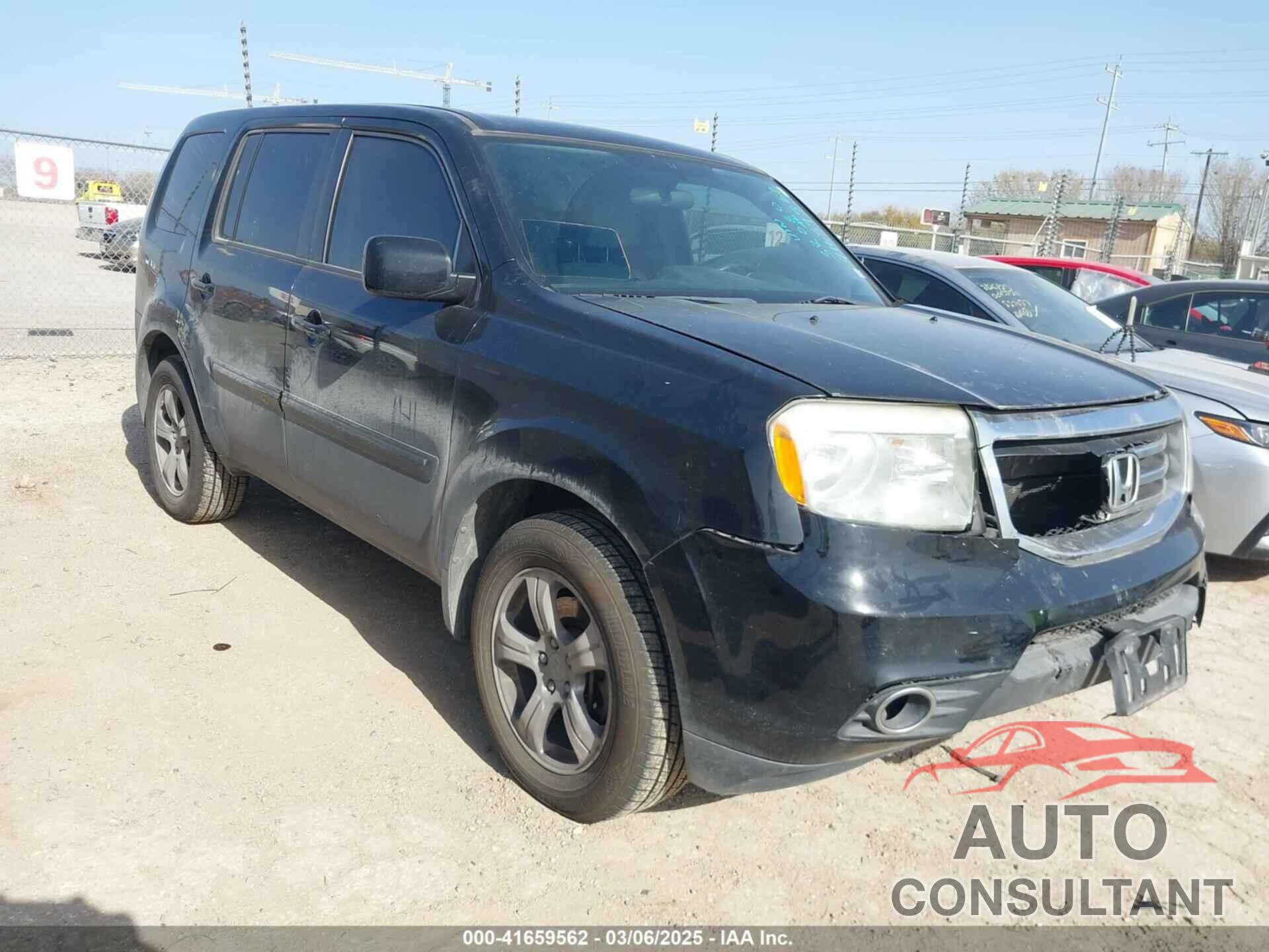 HONDA PILOT 2013 - 5FNYF3H41DB038080