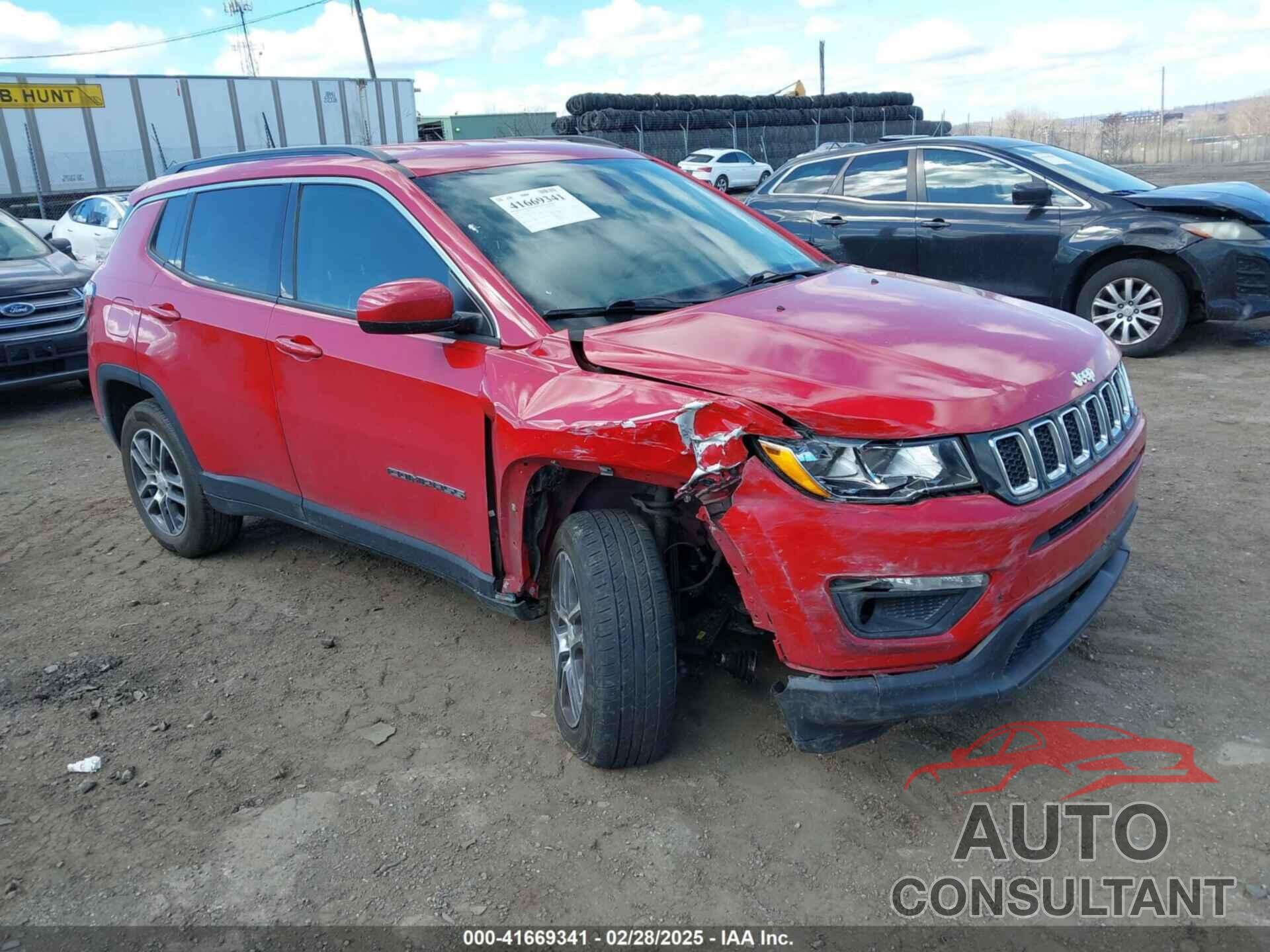 JEEP COMPASS 2019 - 3C4NJDBB7KT828772
