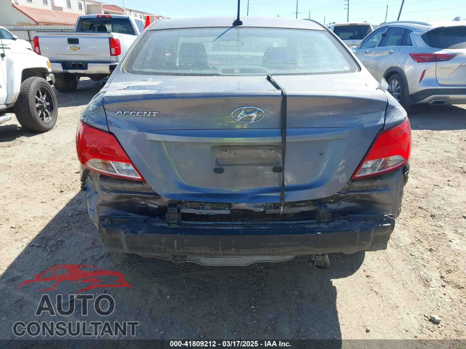 HYUNDAI ACCENT 2015 - KMHCT4AE1FU879706