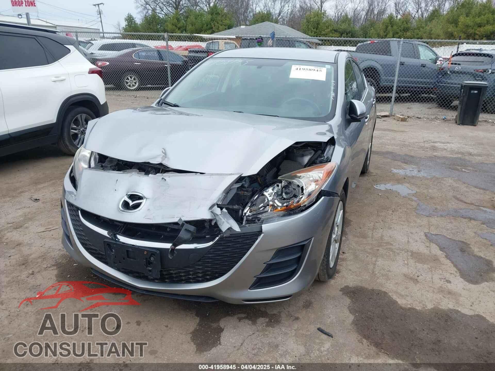 MAZDA MAZDA3 2010 - JM1BL1SF9A1236357
