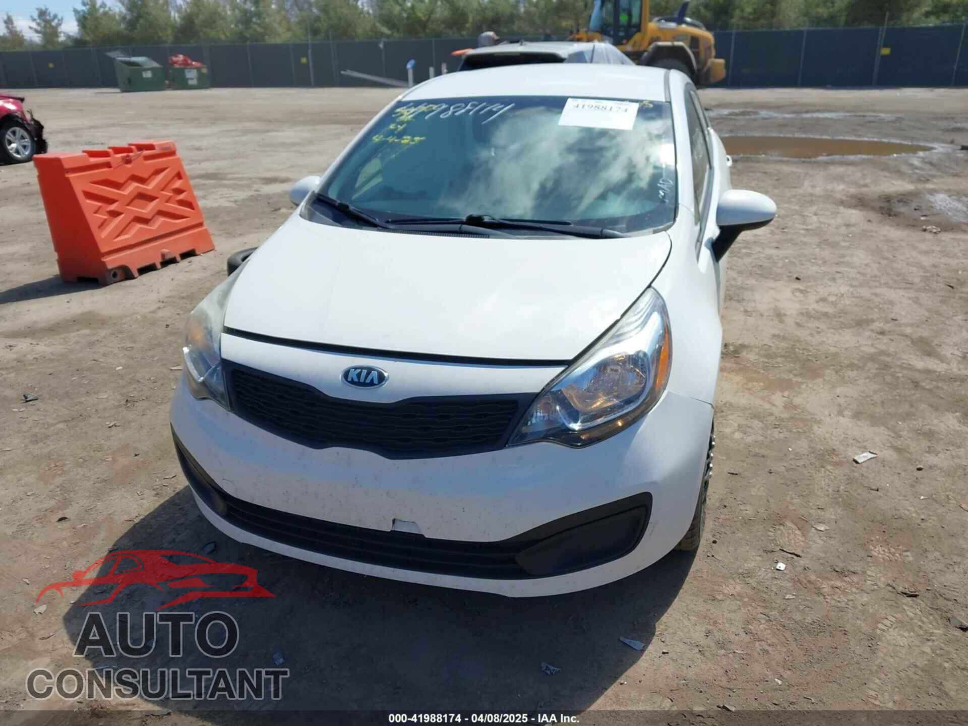 KIA RIO 2013 - KNADM4A33D6308205