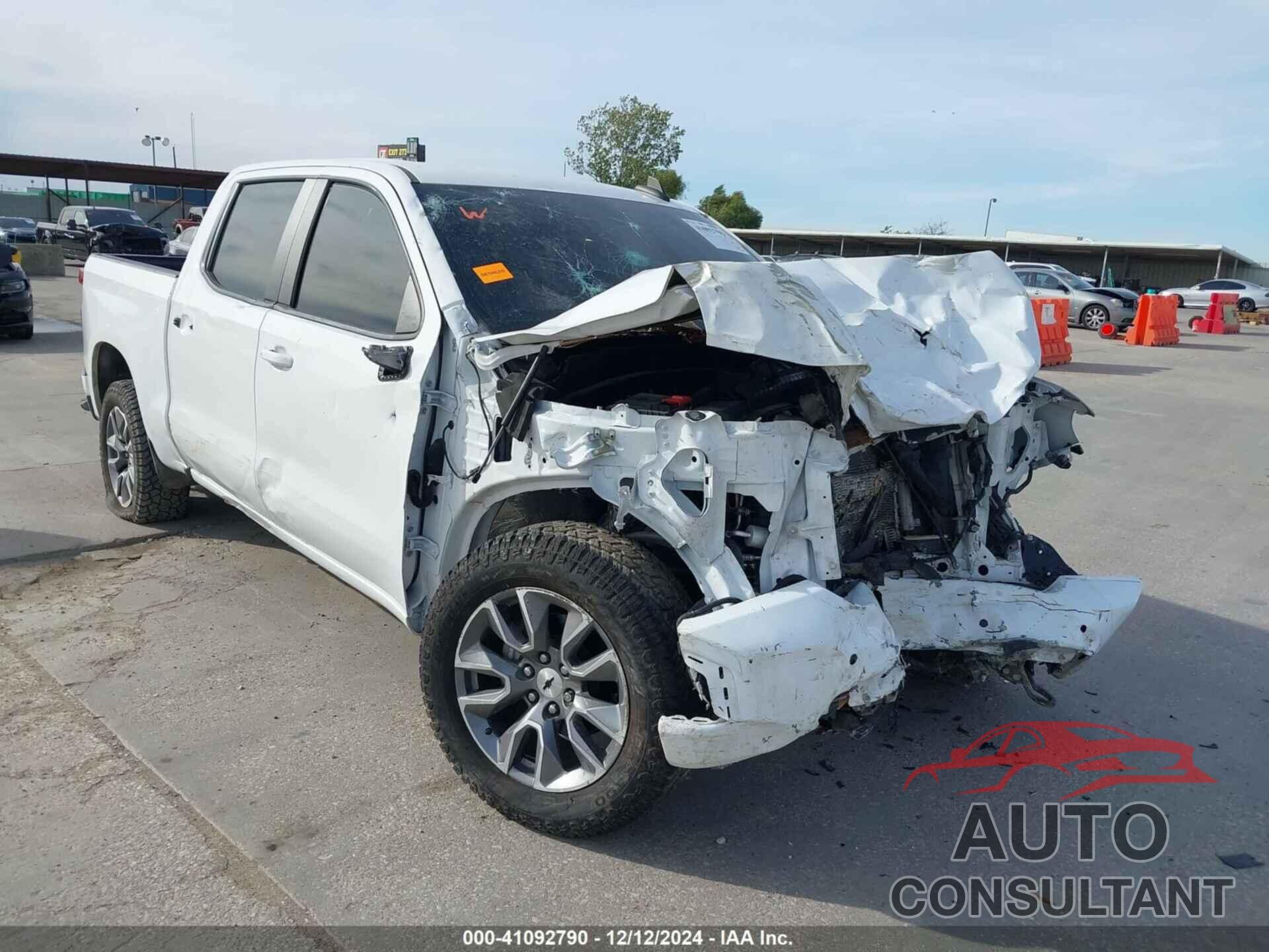 CHEVROLET SILVERADO 1500 2021 - 1GCPWDED6MZ109368