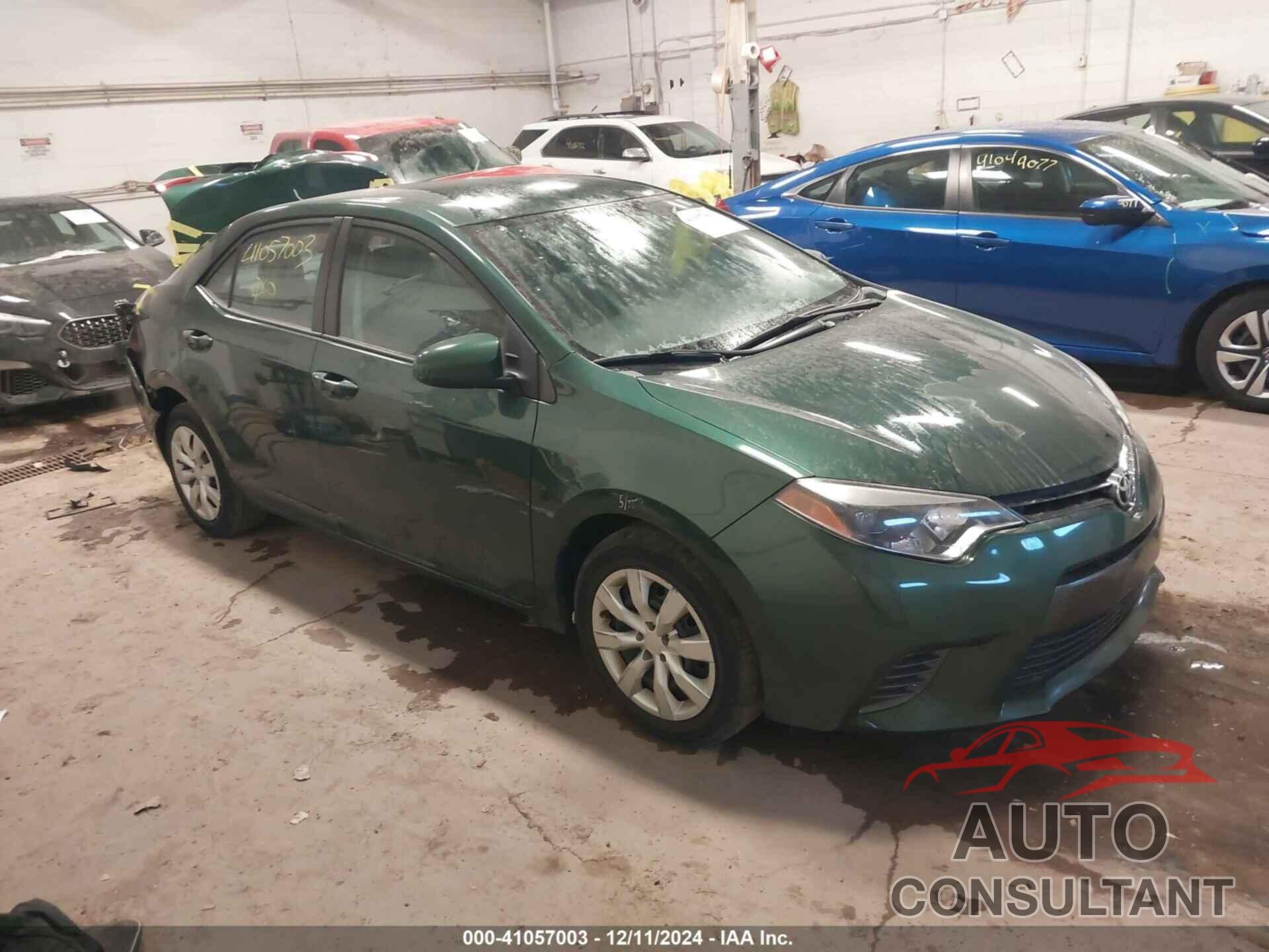 TOYOTA COROLLA 2015 - 2T1BURHE1FC250296