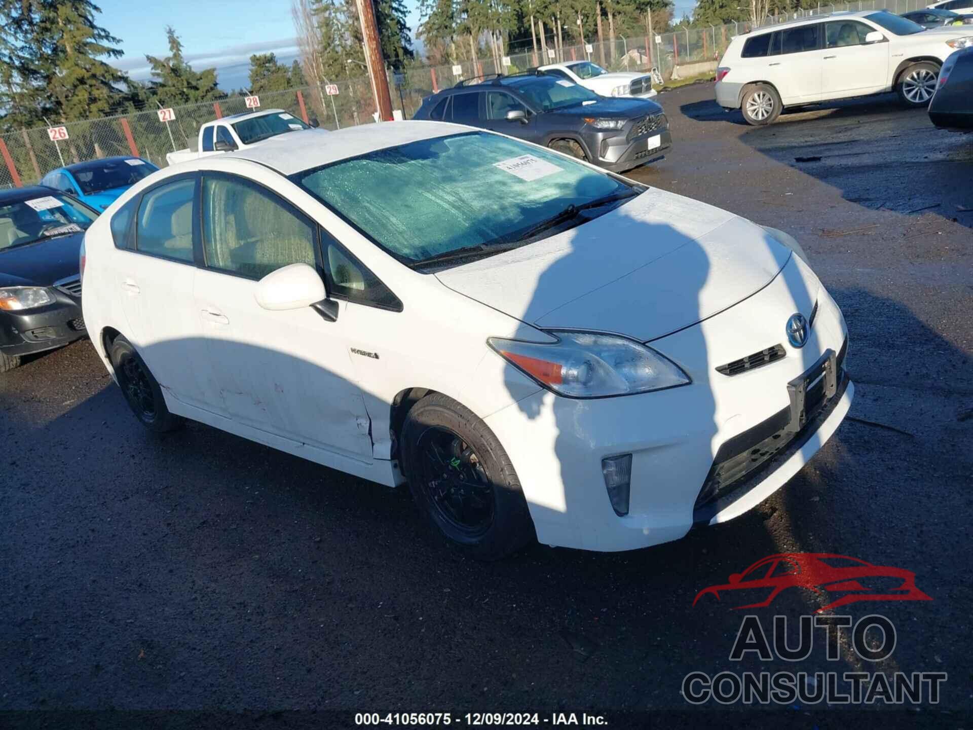 TOYOTA PRIUS 2012 - JTDKN3DU8C1541885