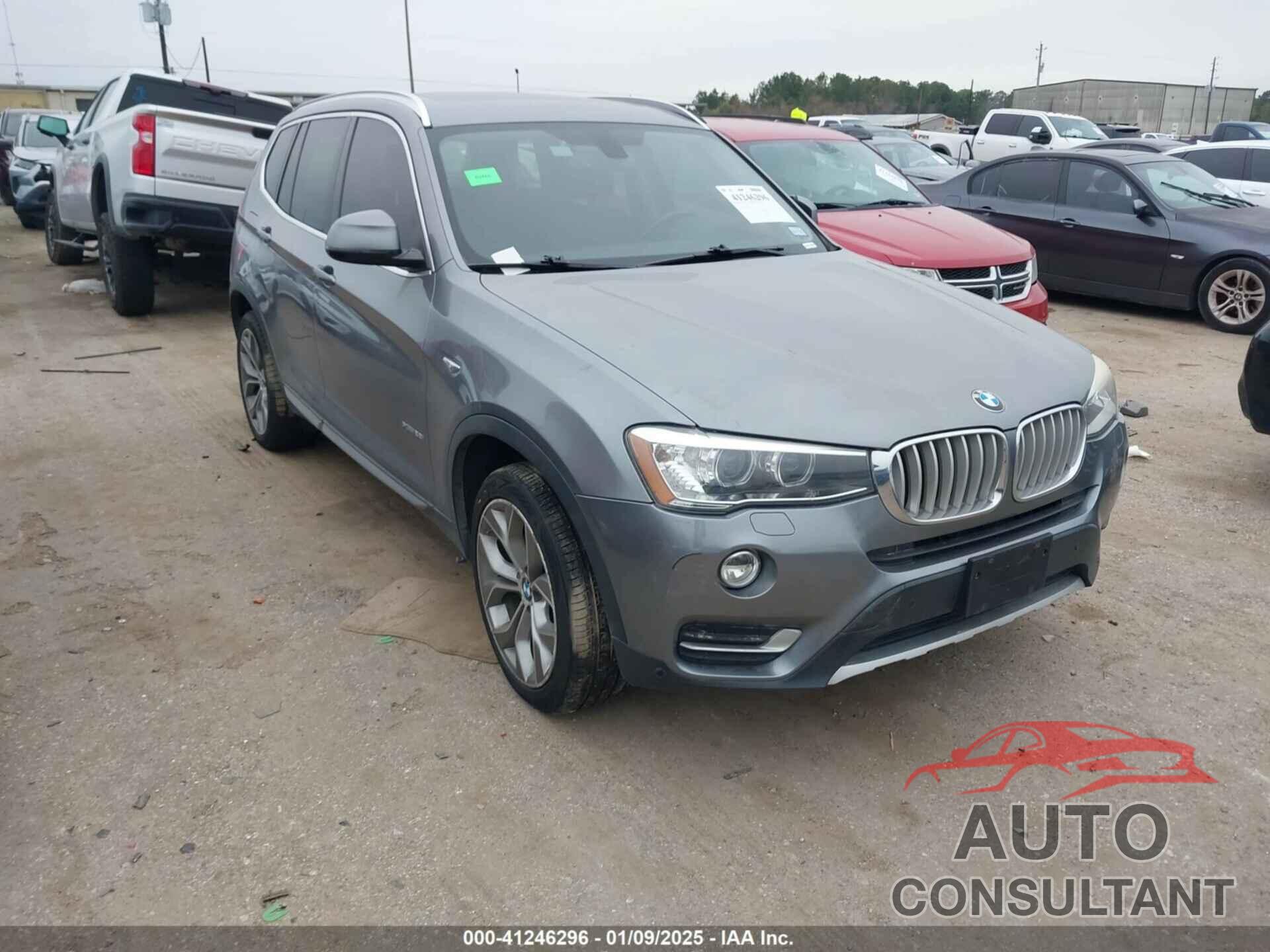 BMW X3 2016 - 5UXWX9C5XG0D67369