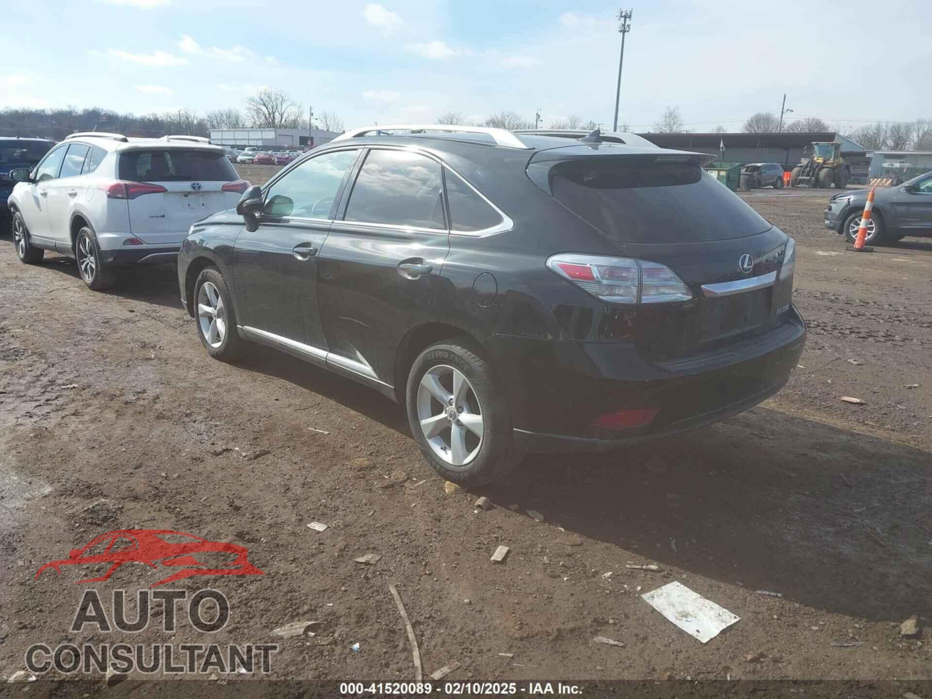 LEXUS RX 350 2011 - 2T2BK1BA2BC100698