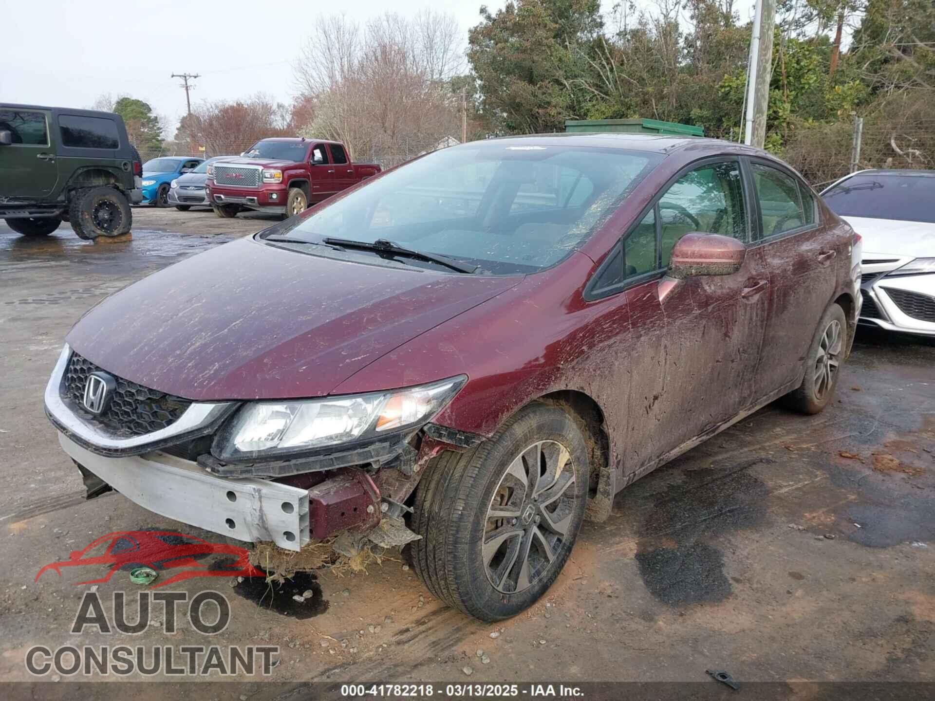 HONDA CIVIC 2014 - 19XFB2F8XEE218152