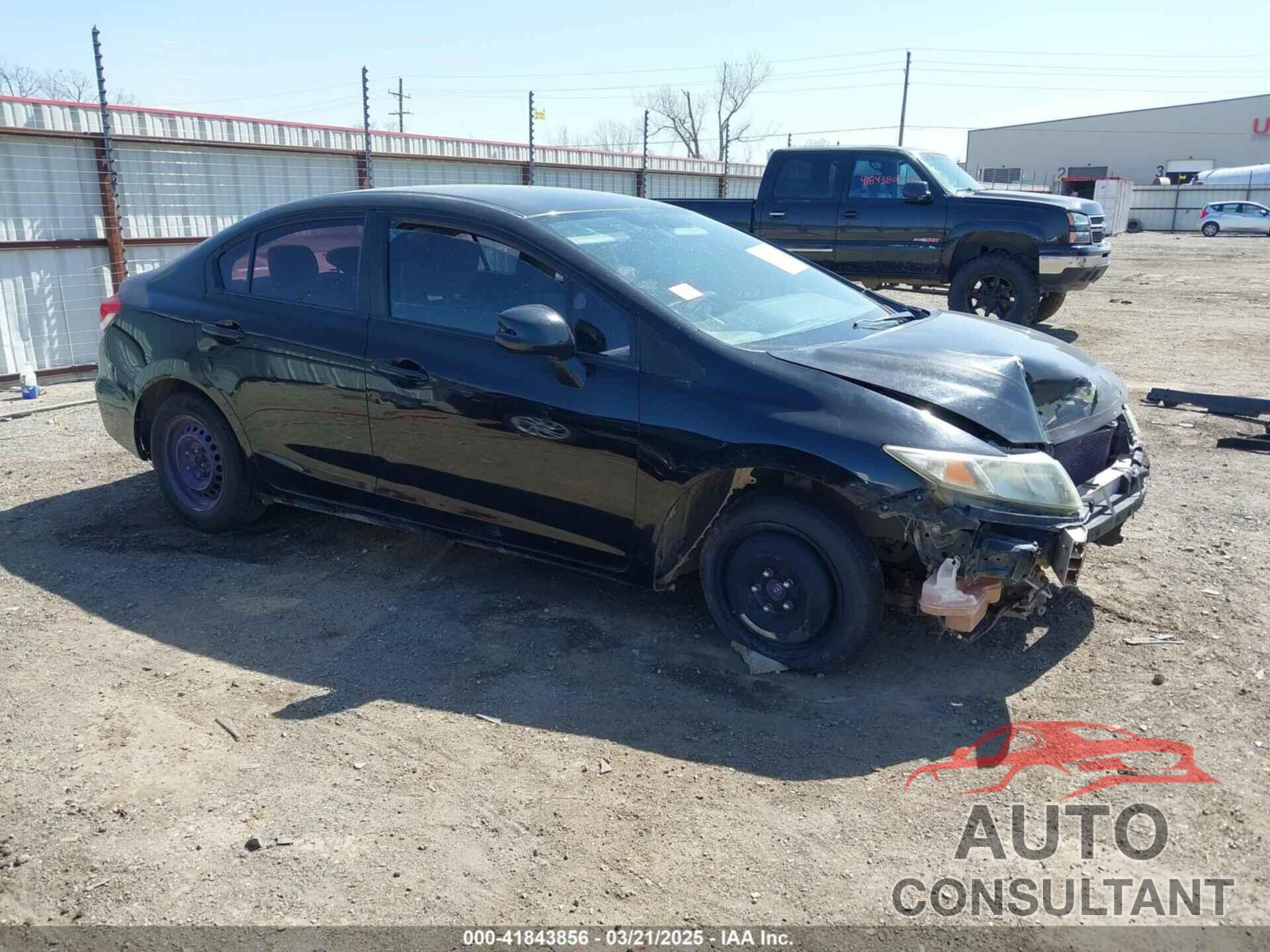 HONDA CIVIC 2013 - 2HGFB2F58DH602182