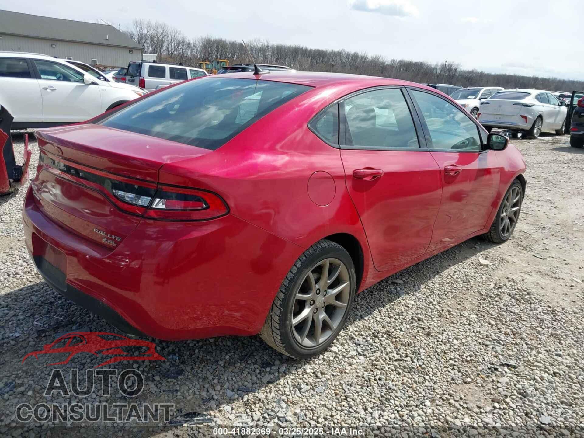 DODGE DART 2014 - 1C3CDFBB2ED667871