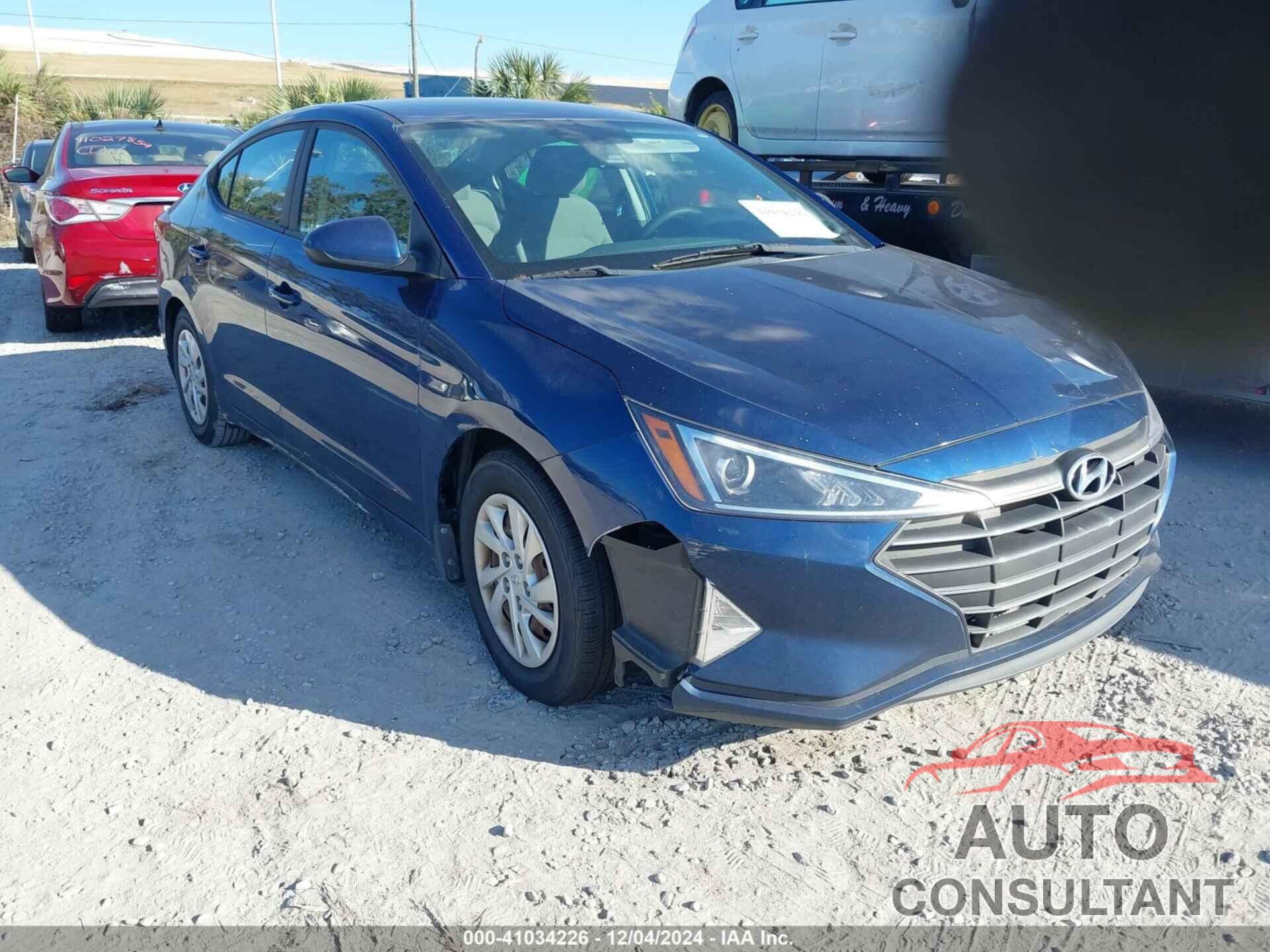 HYUNDAI ELANTRA 2019 - 5NPD74LF8KH482954