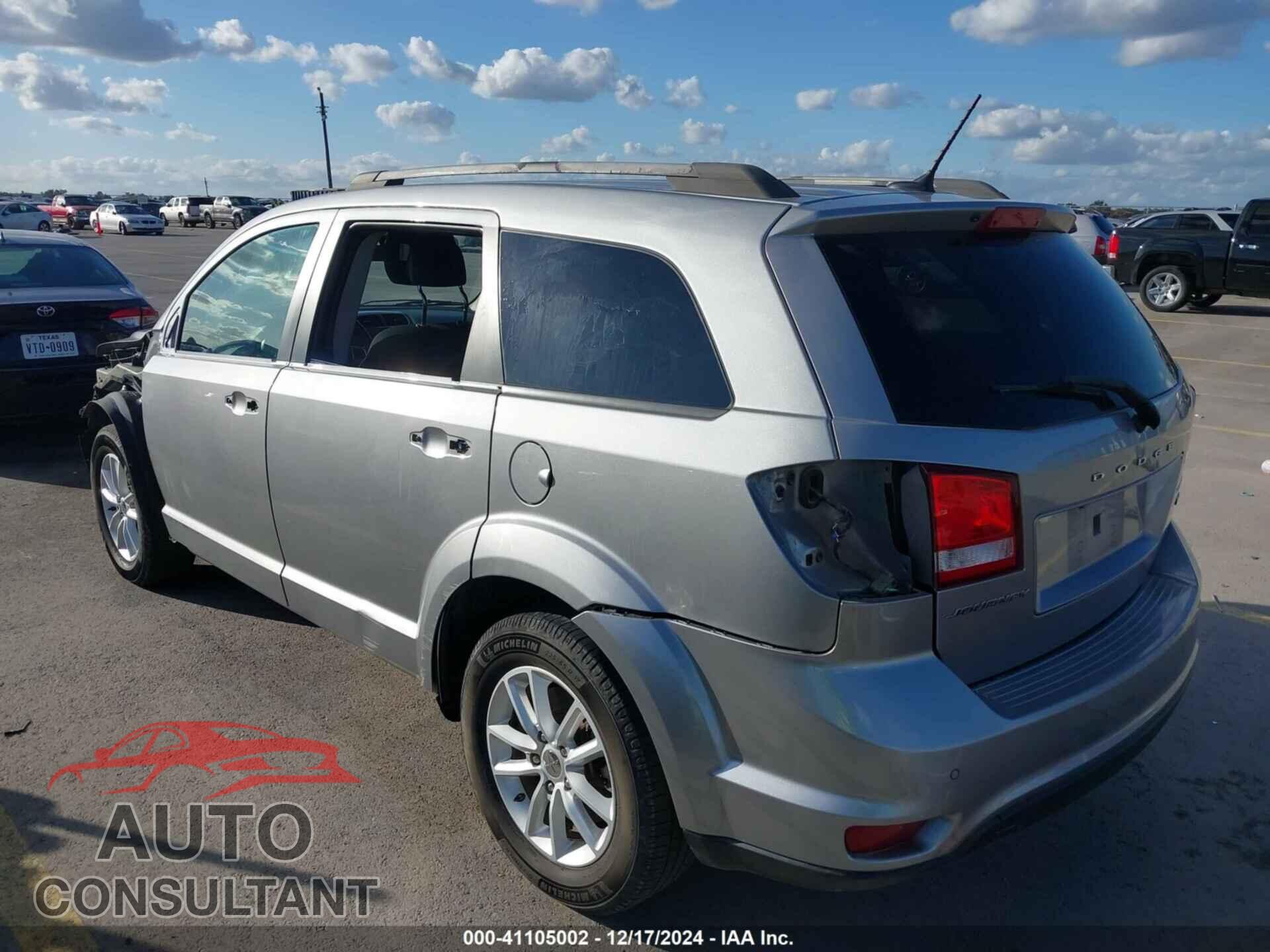 DODGE JOURNEY 2017 - 3C4PDCBB7HT612097