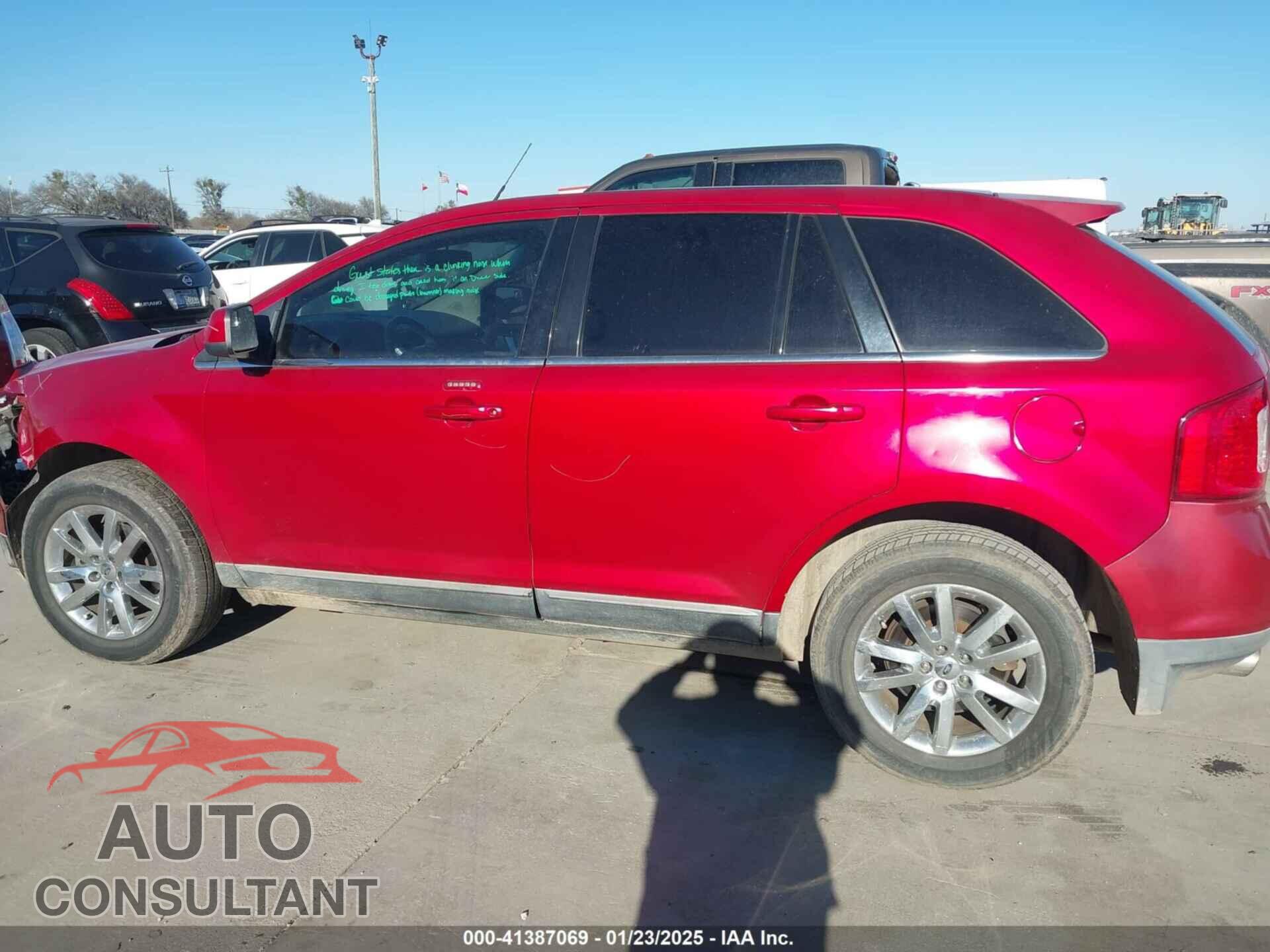FORD EDGE 2011 - 2FMDK3KCXBBA69229