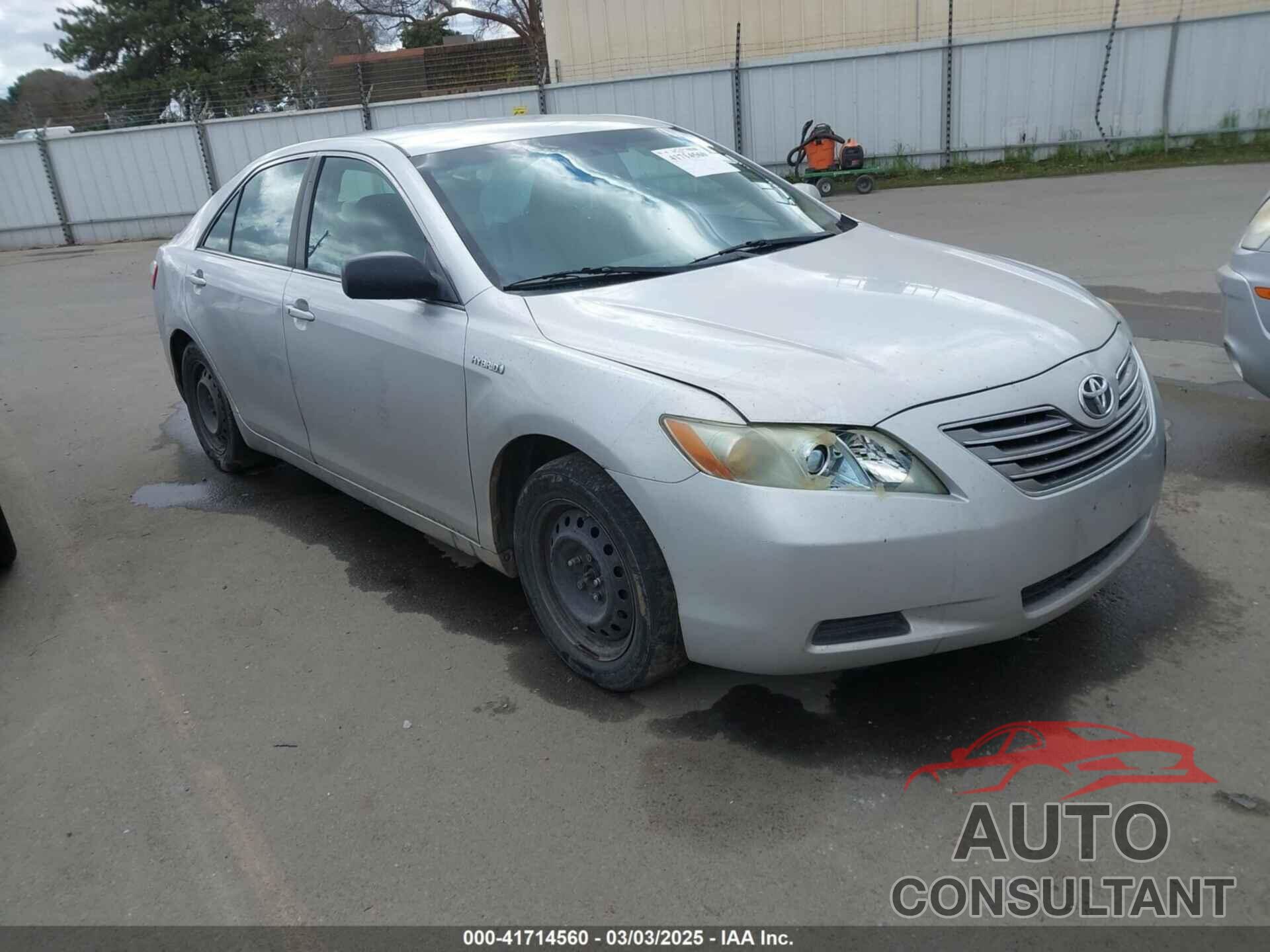 TOYOTA CAMRY HYBRID 2009 - 4T1BB46K19U101603