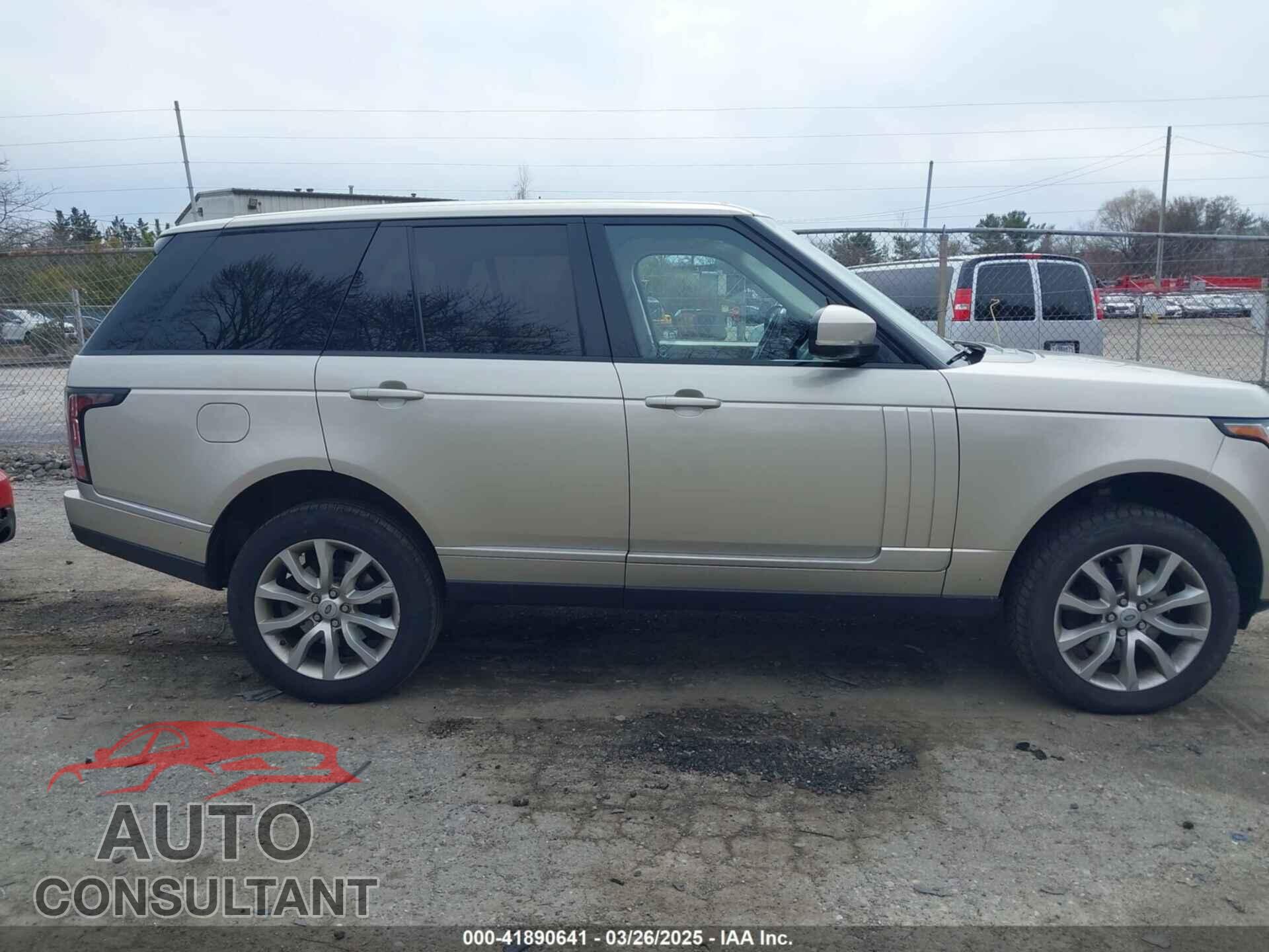 LAND ROVER RANGE ROVER 2014 - SALGS2WFXEA178248