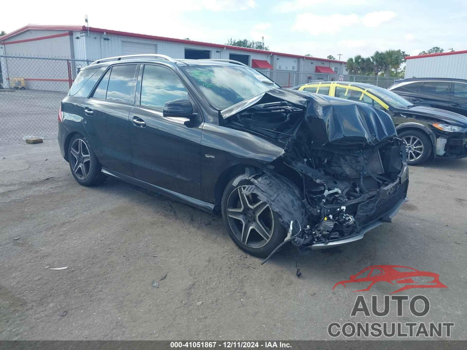 MERCEDES-BENZ AMG GLE 43 2018 - 4JGDA6EB6JB048549