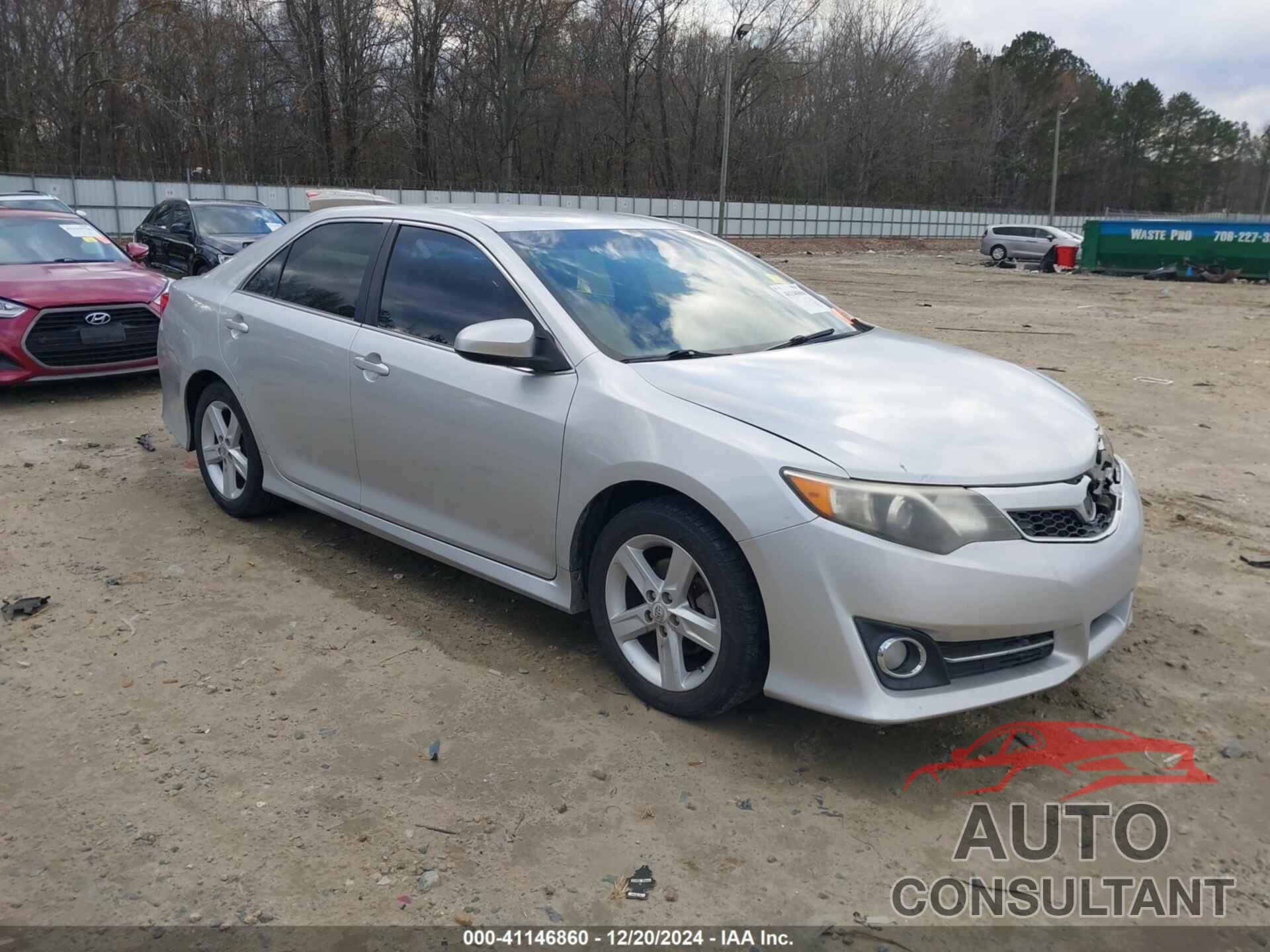 TOYOTA CAMRY 2012 - 4T1BF1FK4CU177097