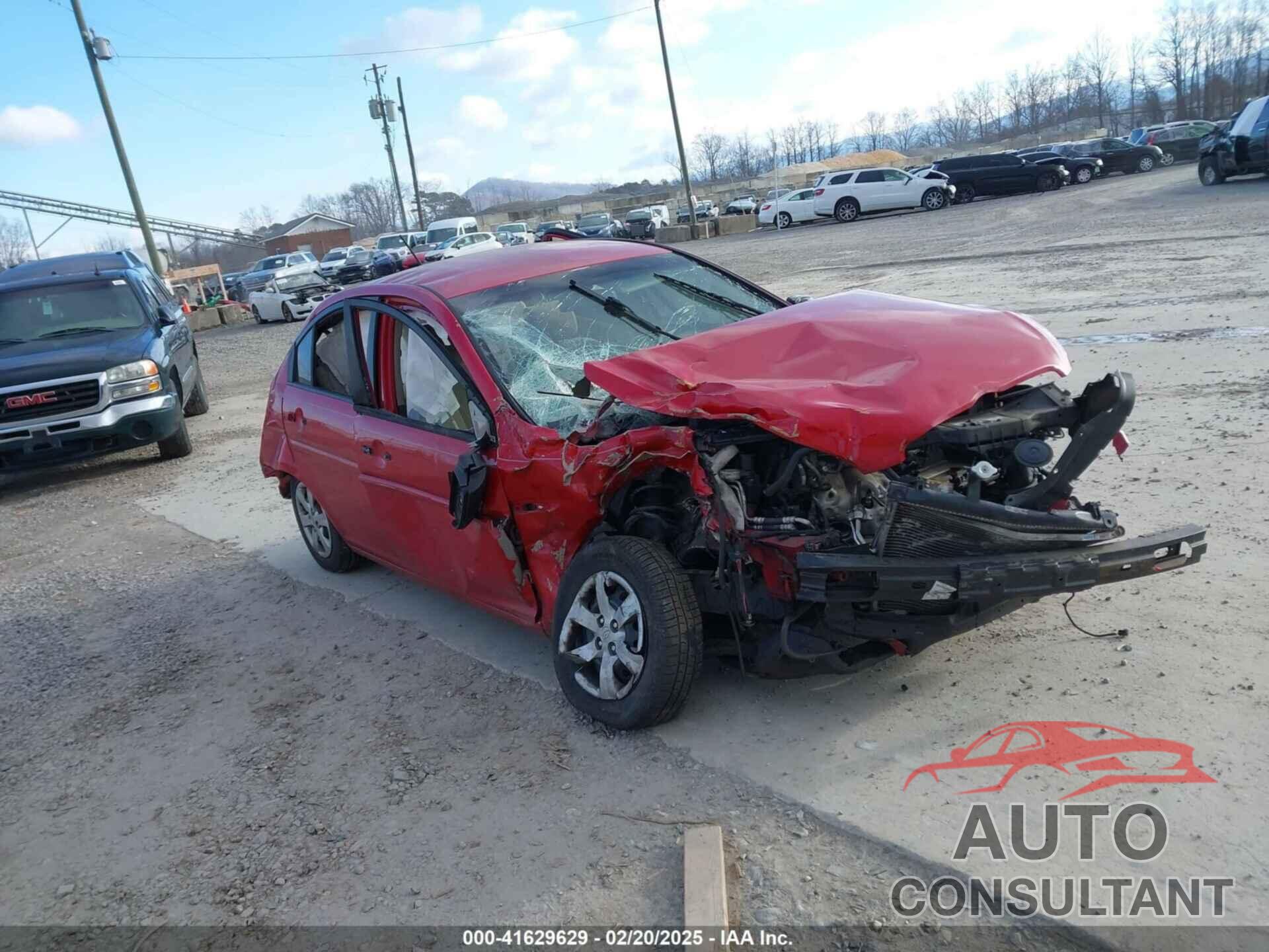 HYUNDAI ACCENT 2011 - KMHCN4AC8BU621539