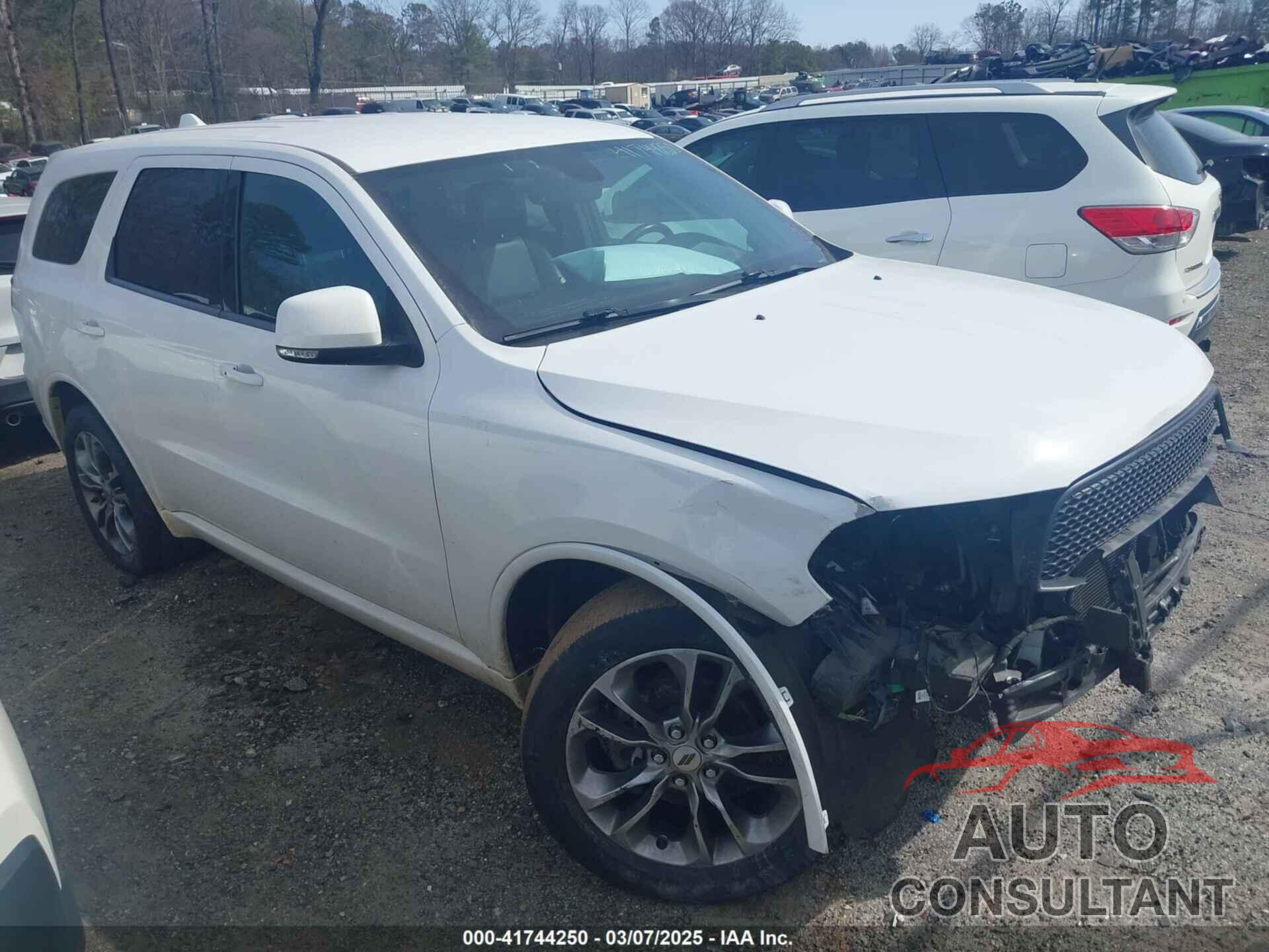 DODGE DURANGO 2019 - 1C4RDJDG6KC691545