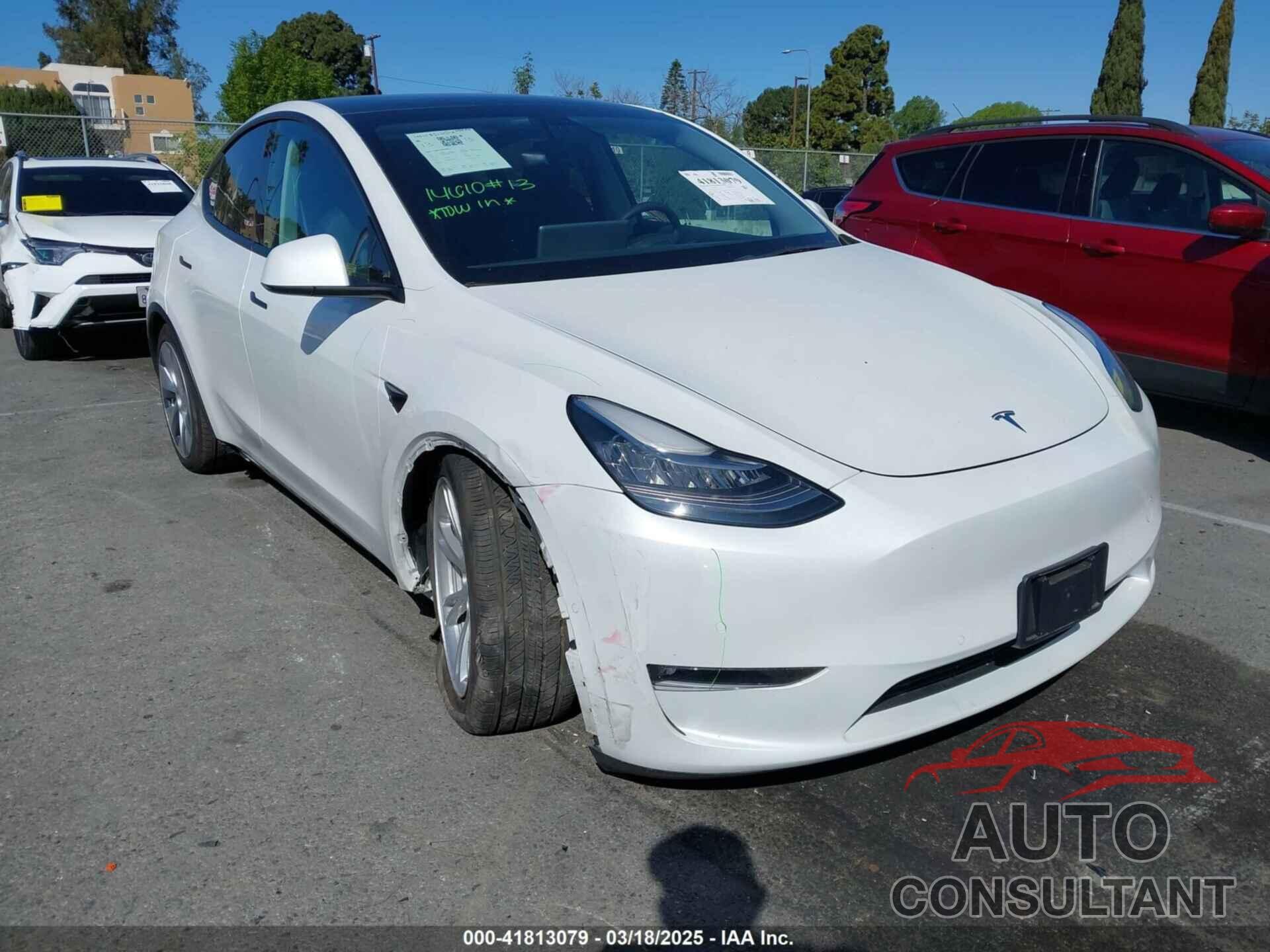 TESLA MODEL Y 2021 - 5YJYGDEE0MF277197