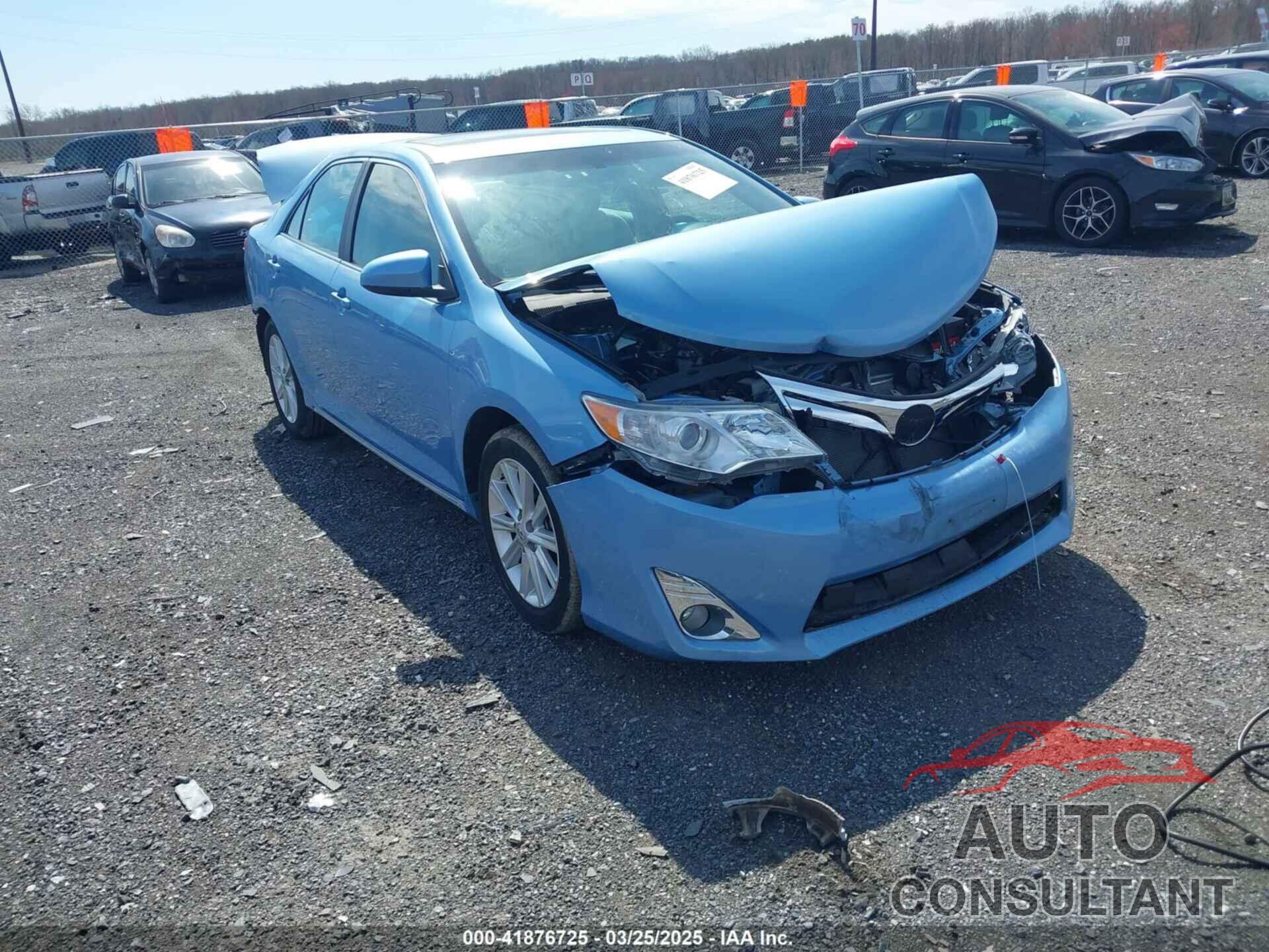 TOYOTA CAMRY 2012 - 4T1BF1FK3CU514312