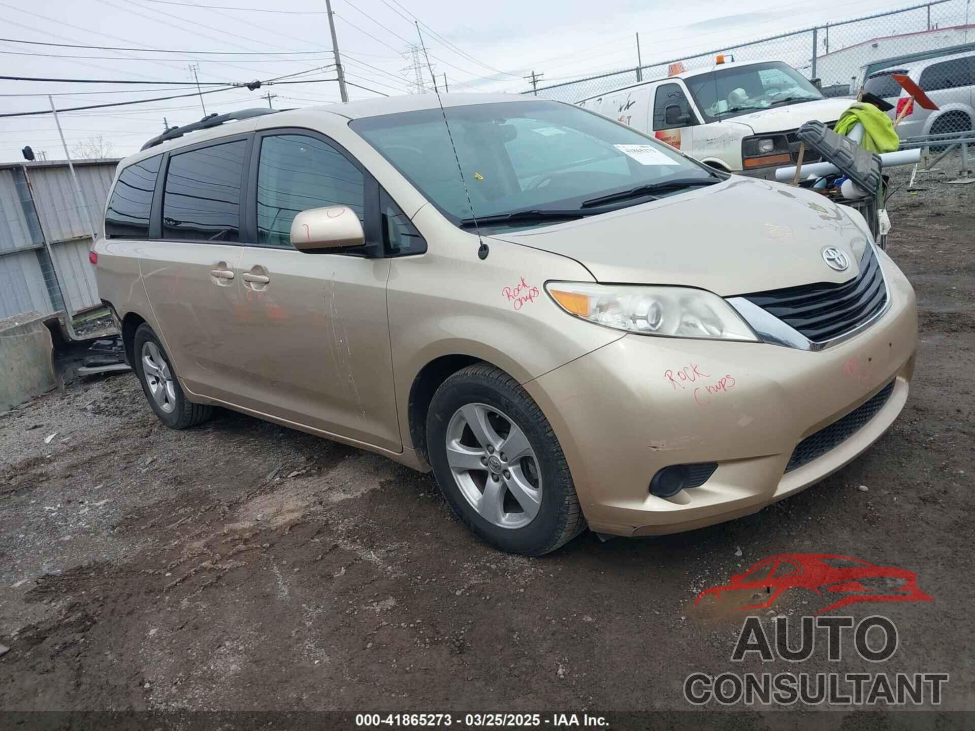 TOYOTA SIENNA 2013 - 5TDKK3DCXDS389807