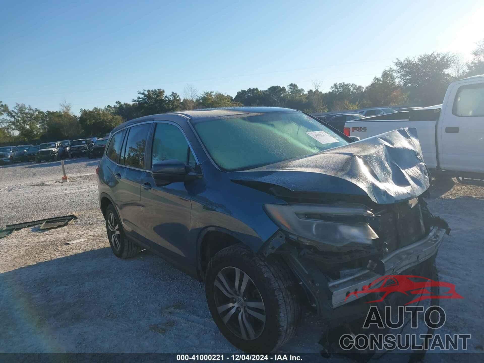 HONDA PILOT 2016 - 5FNYF5H58GB050848