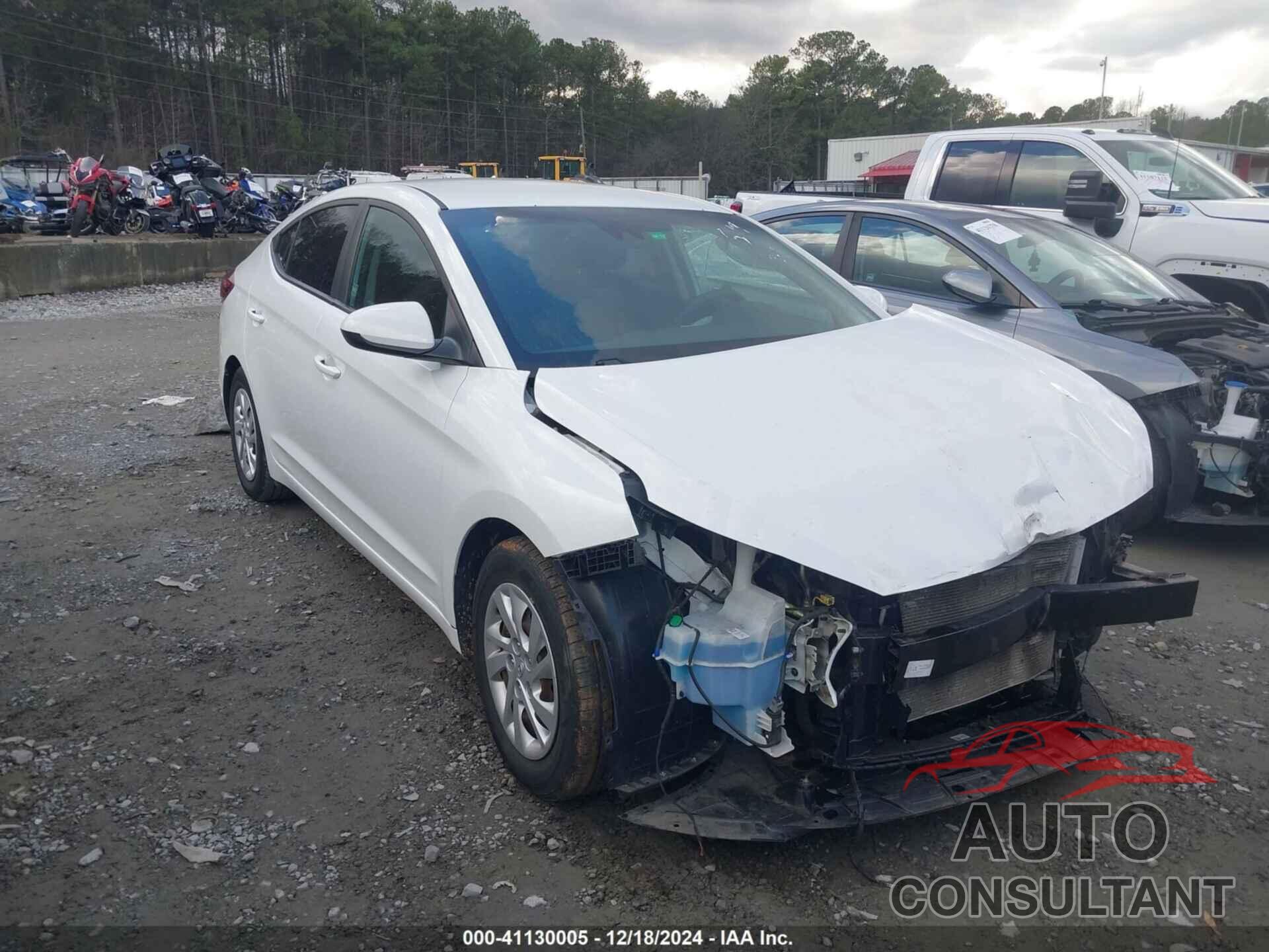 HYUNDAI ELANTRA 2019 - 5NPD74LF0KH487193