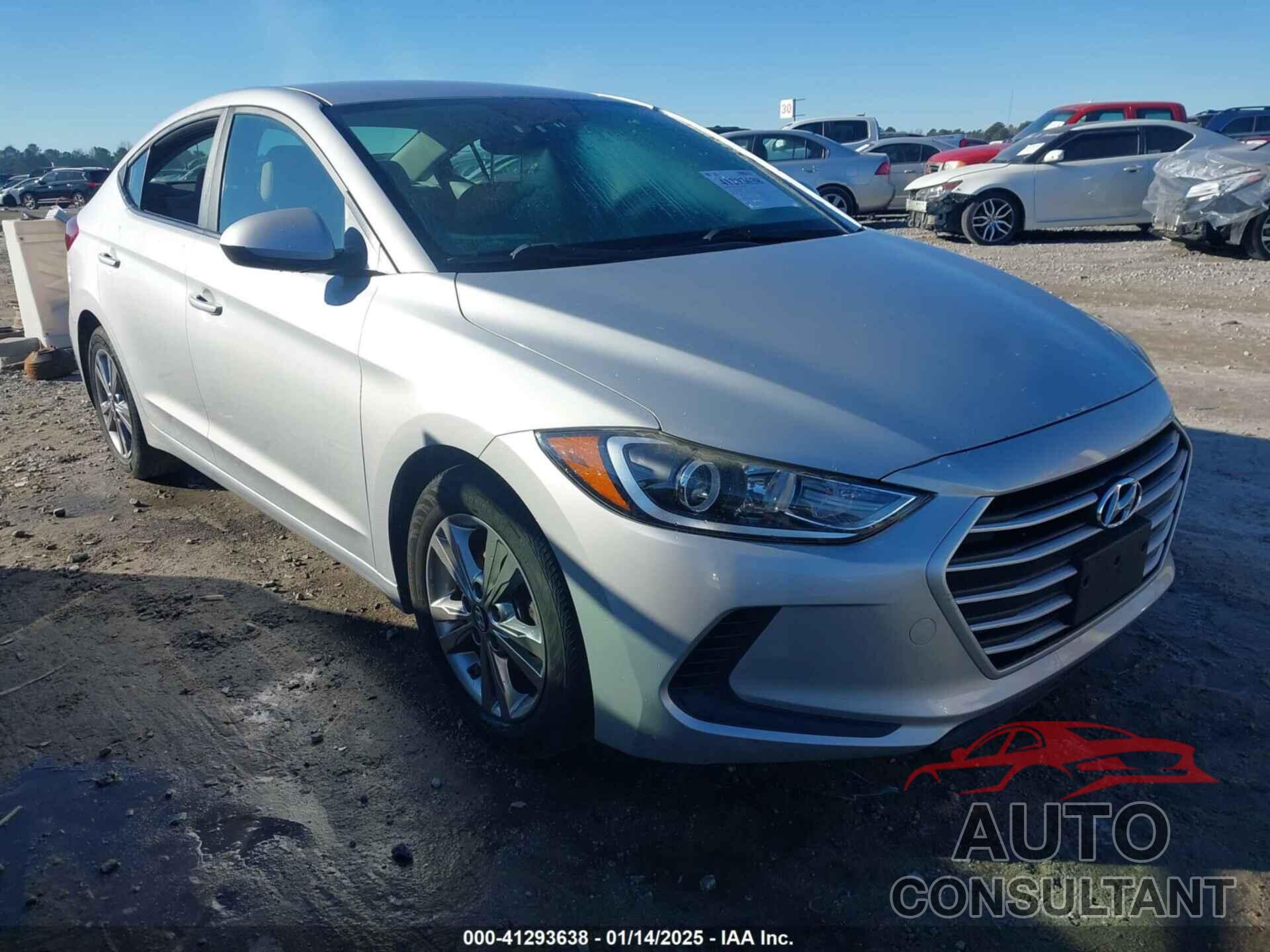 HYUNDAI ELANTRA 2017 - KMHD84LF8HU227941