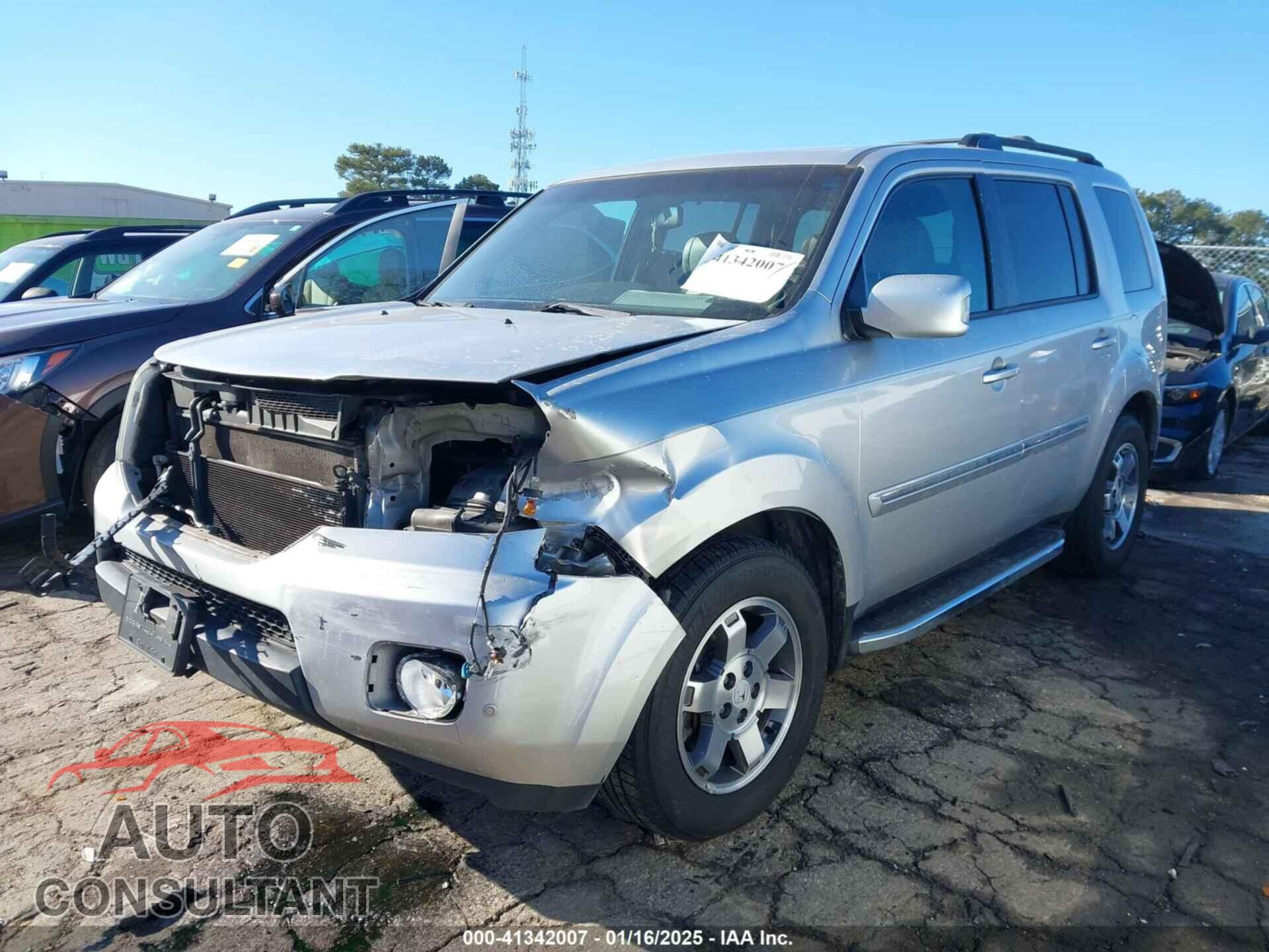 HONDA PILOT 2011 - 5FNYF3H97BB016108