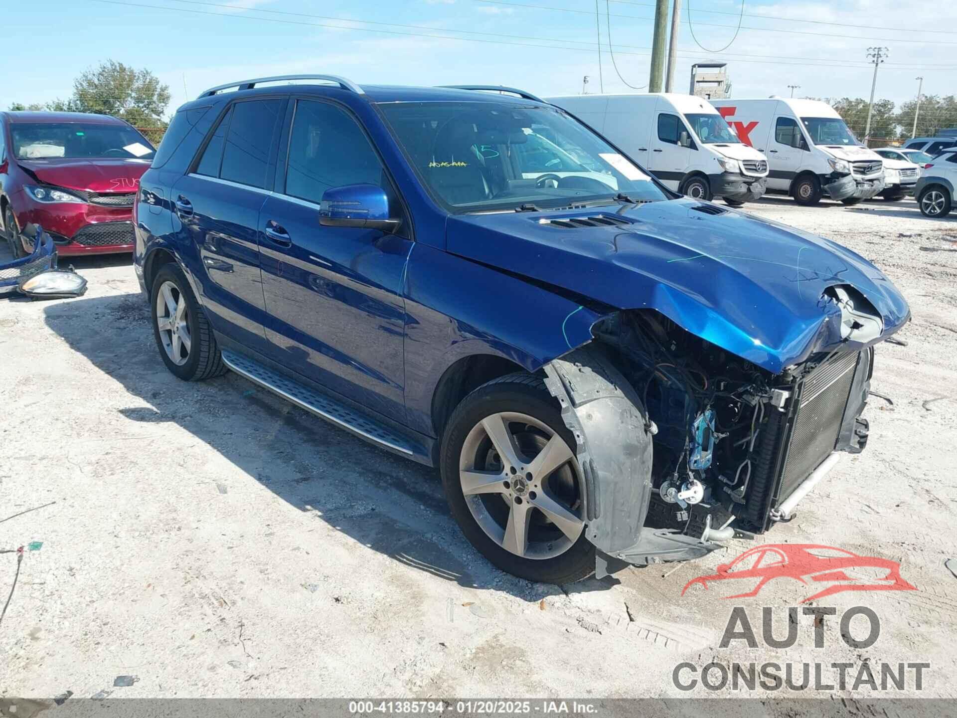 MERCEDES-BENZ GLE 350 2018 - 4JGDA5JB7JB154816