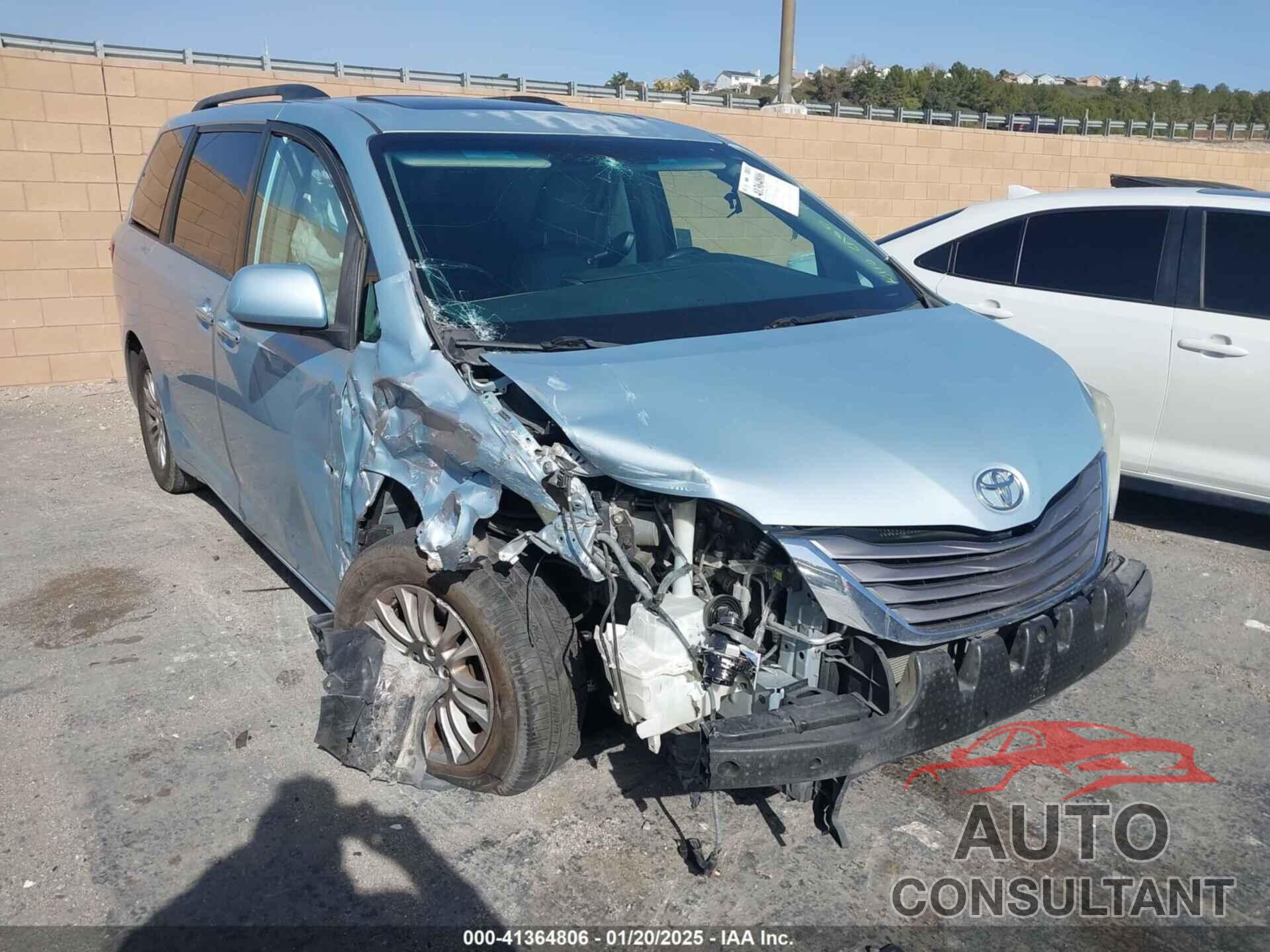 TOYOTA SIENNA 2015 - 5TDYK3DC7FS583286