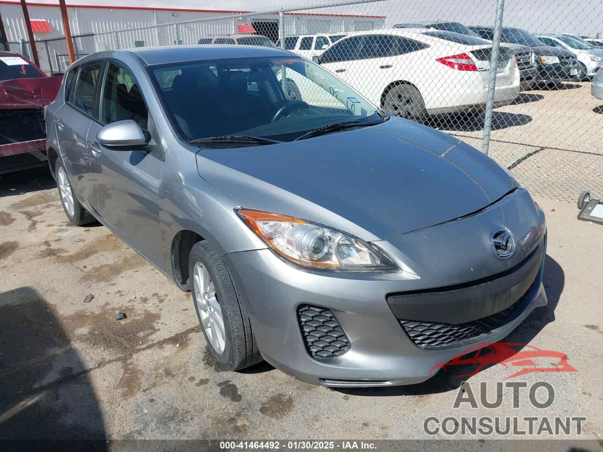 MAZDA MAZDA3 2013 - JM1BL1L72D1794210