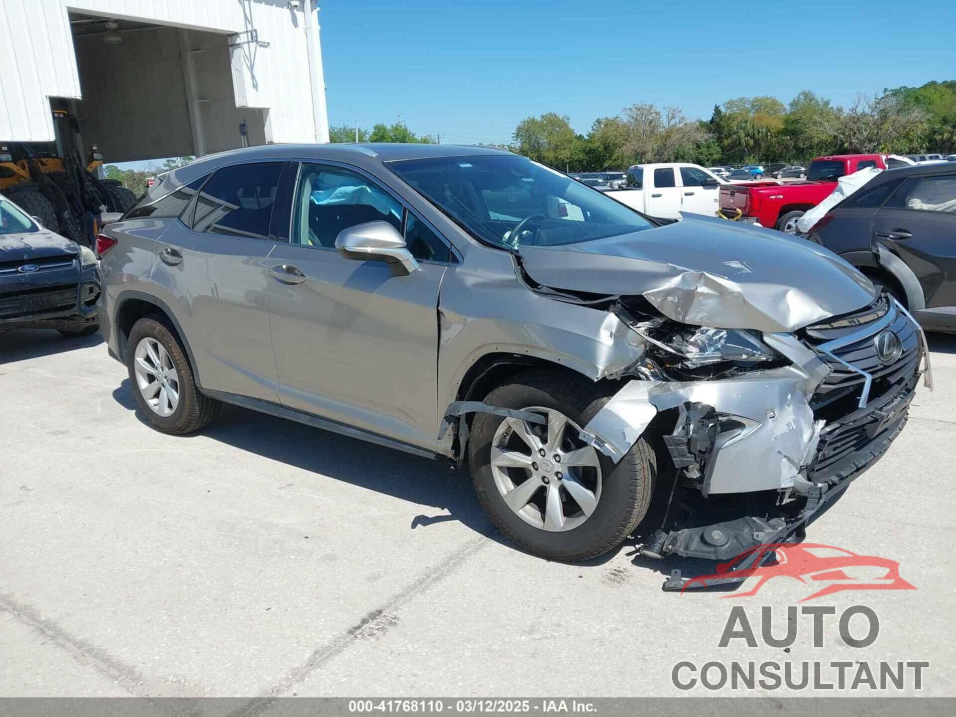 LEXUS RX 350 2017 - 2T2BZMCA7HC109451