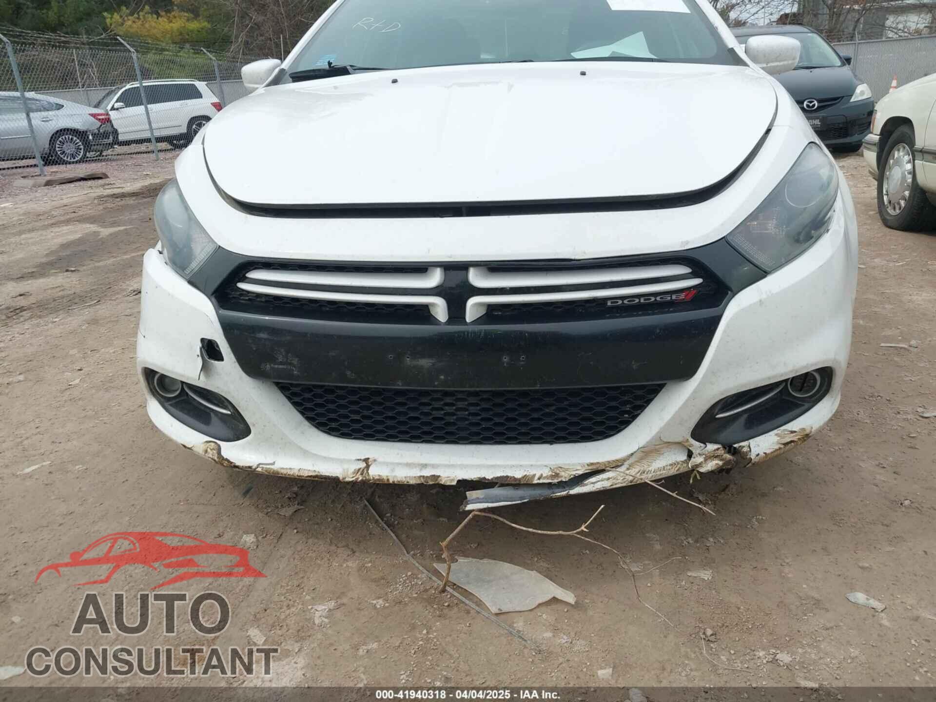DODGE DART 2013 - 1C3CDFBH5DD157405