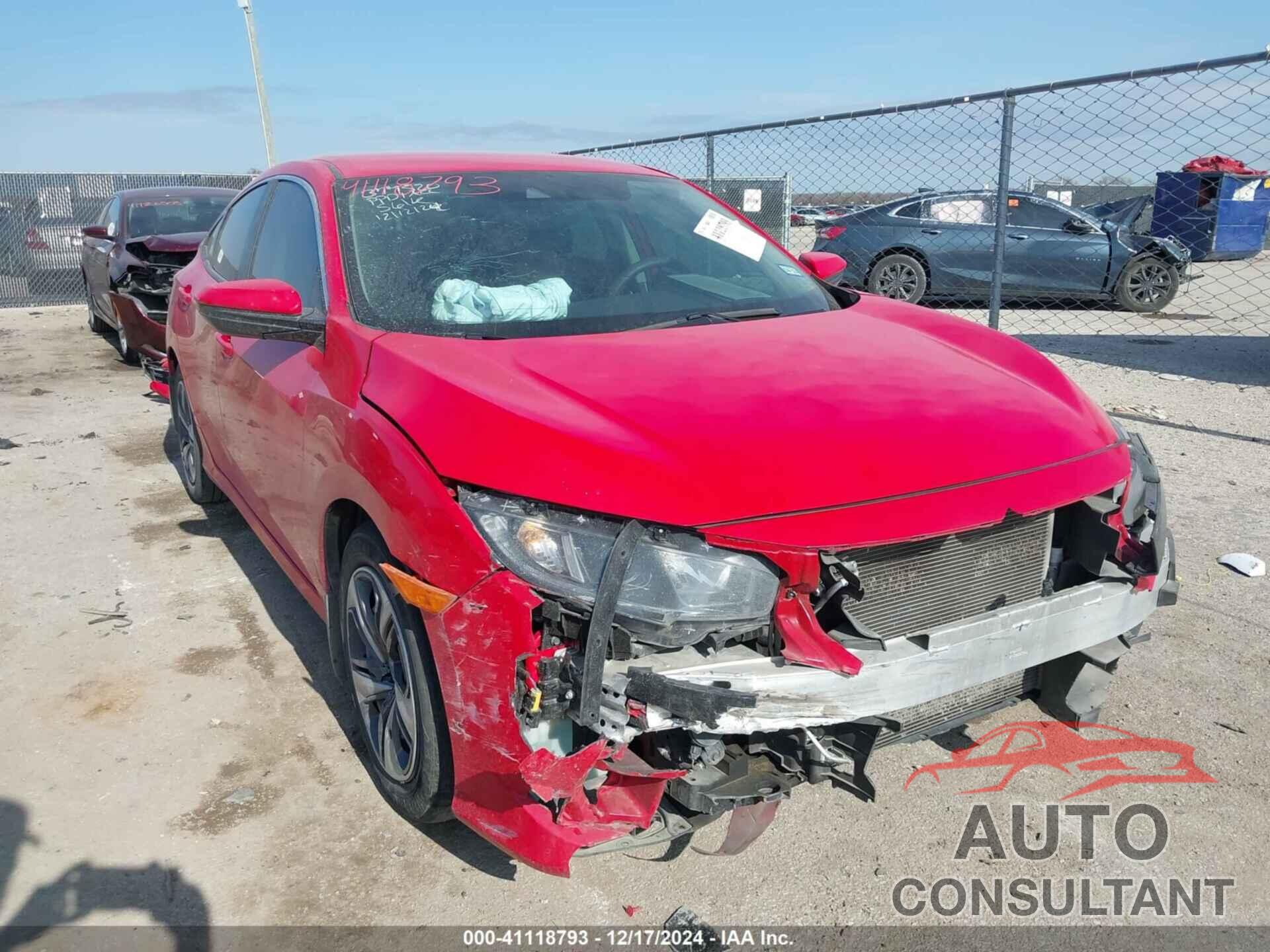 HONDA CIVIC 2020 - 2HGFC2F63LH598045