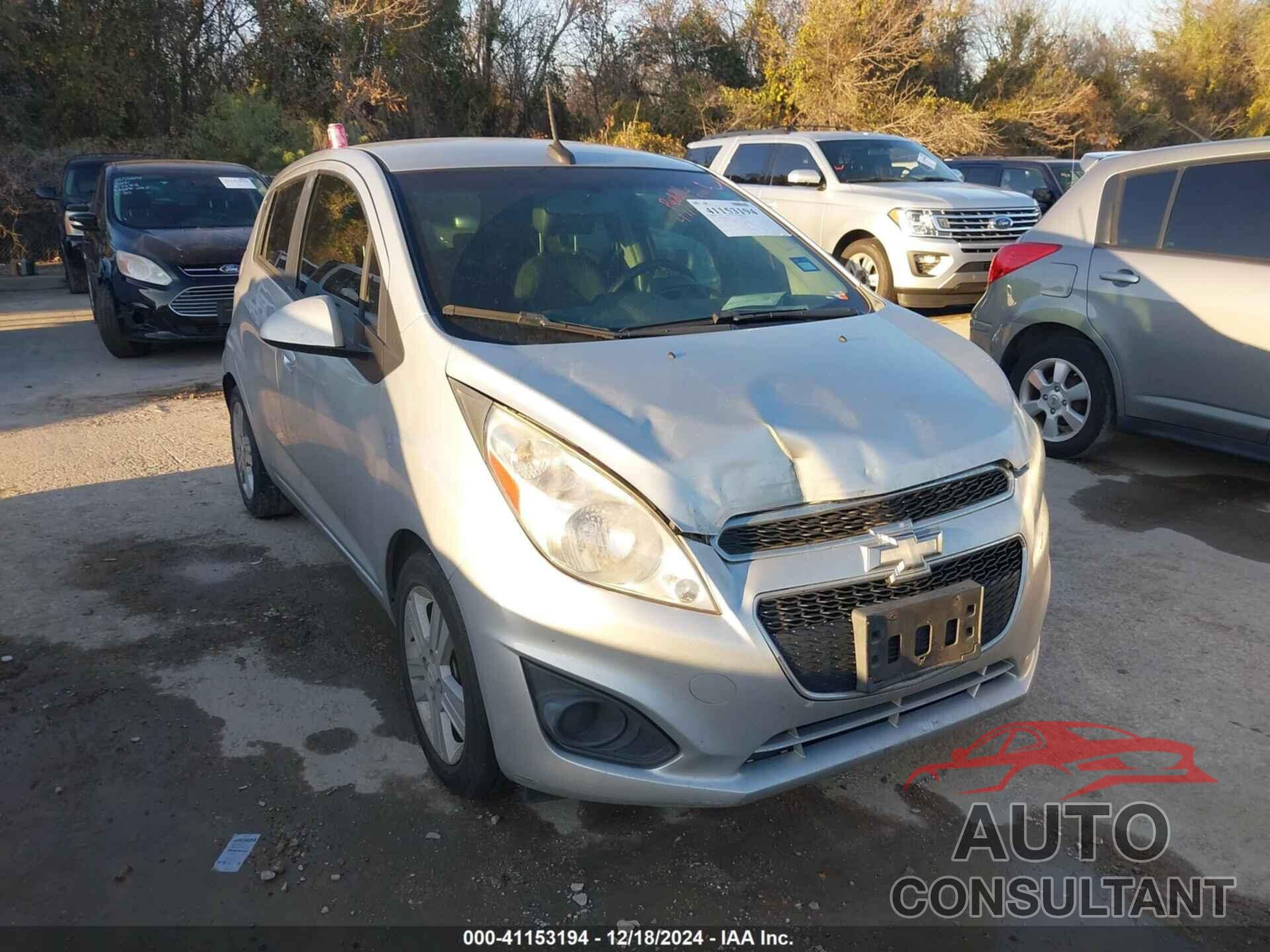 CHEVROLET SPARK 2014 - KL8CB6S91EC527811