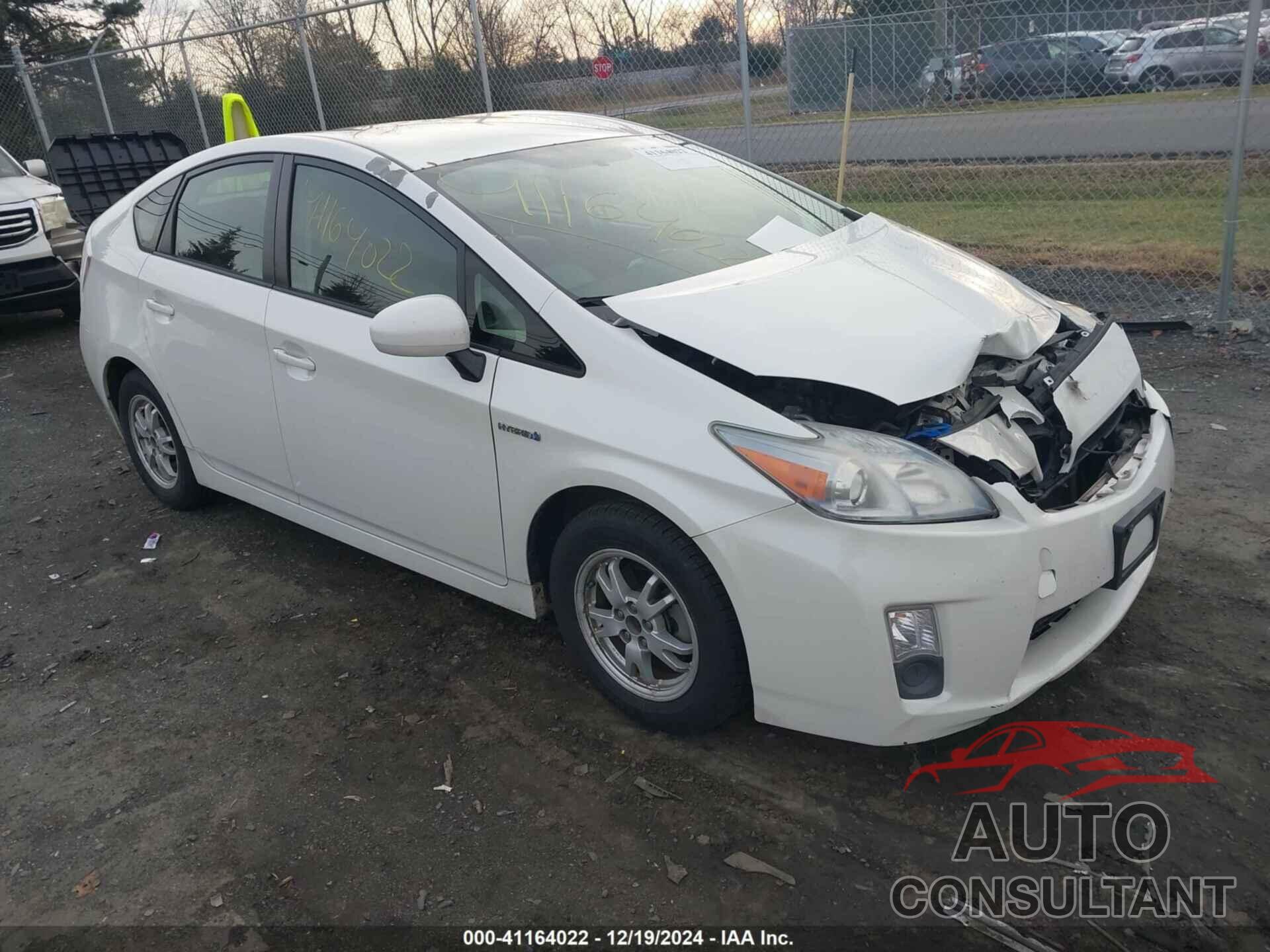 TOYOTA PRIUS 2010 - JTDKN3DU6A5083981