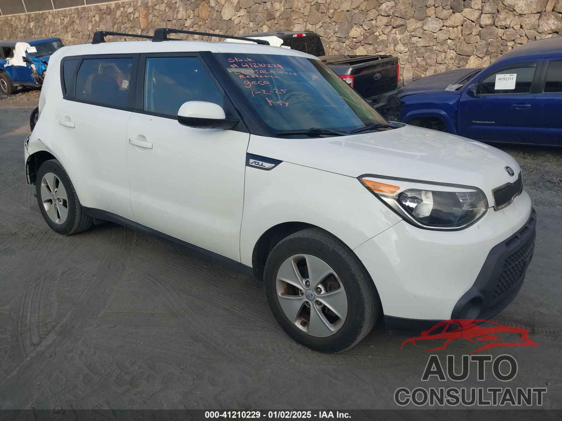 KIA SOUL 2016 - KNDJN2A23G7391695