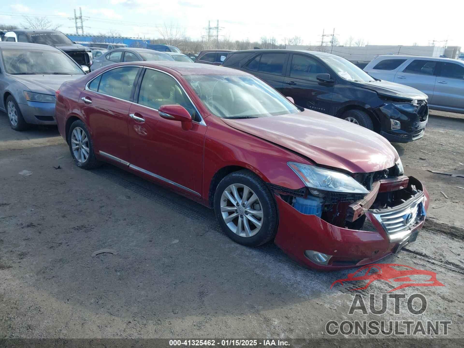 LEXUS ES 350 2012 - JTHBK1EG6C2494712