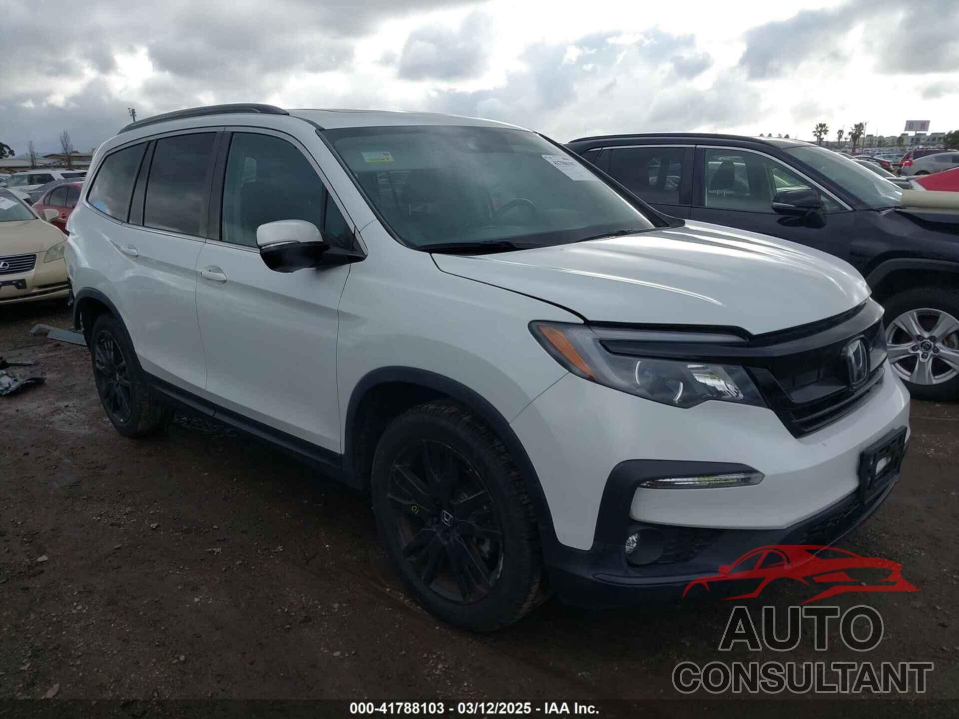 HONDA PILOT 2021 - 5FNYF5H29MB044994