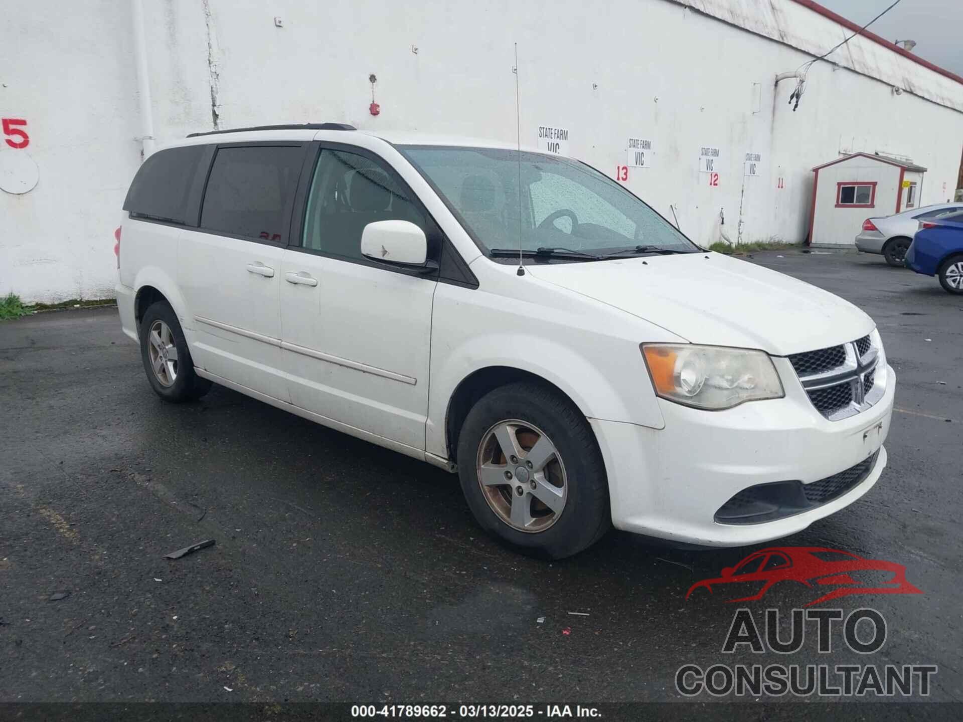 DODGE GRAND CARAVAN 2012 - 2C4RDGCG8CR321999