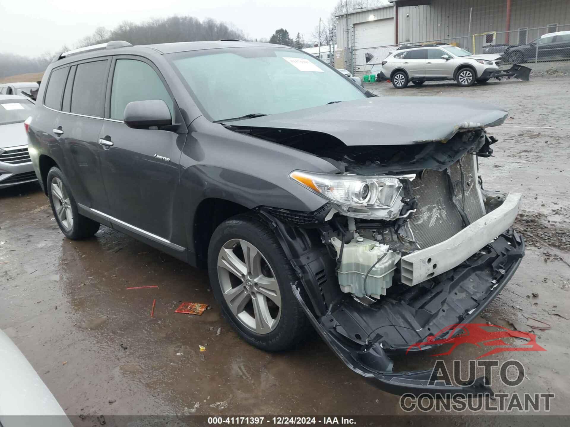 TOYOTA HIGHLANDER 2013 - 5TDDK3EH3DS187717