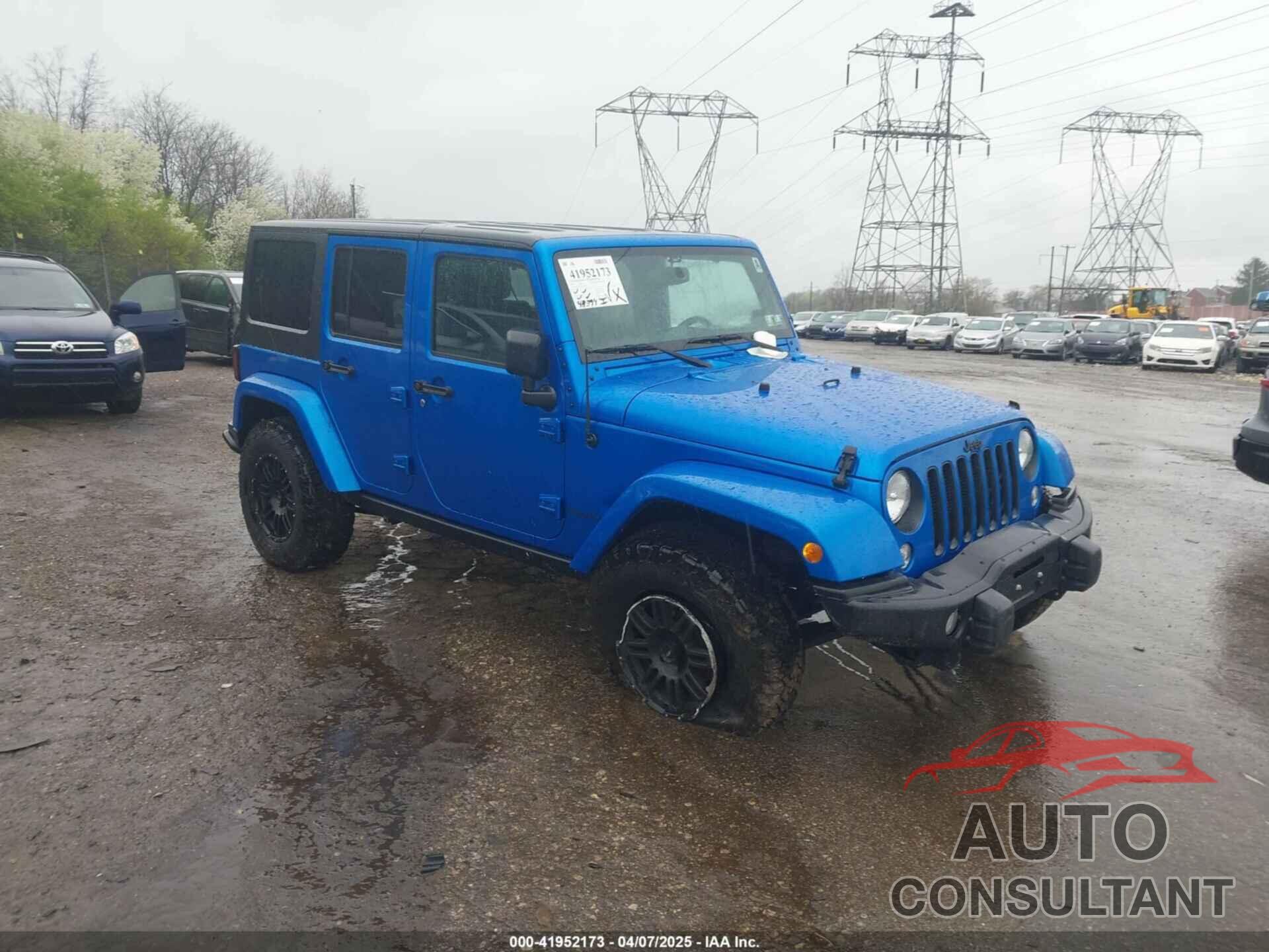 JEEP WRANGLER UNLIMITED 2016 - 1C4HJWEG3GL192029