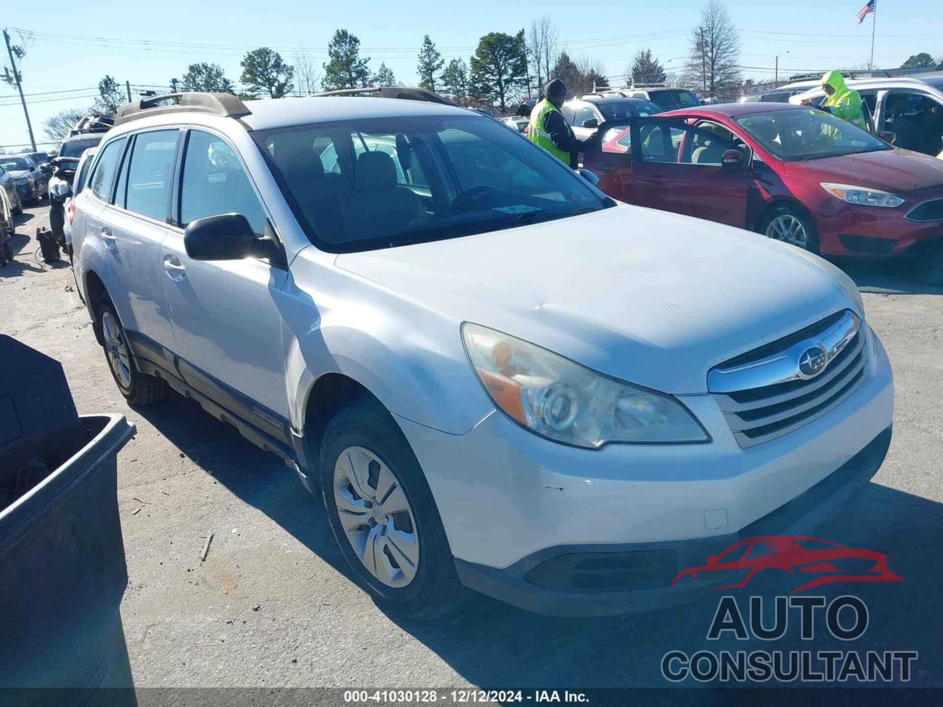 SUBARU OUTBACK 2011 - 4S4BRBAC4B3325122