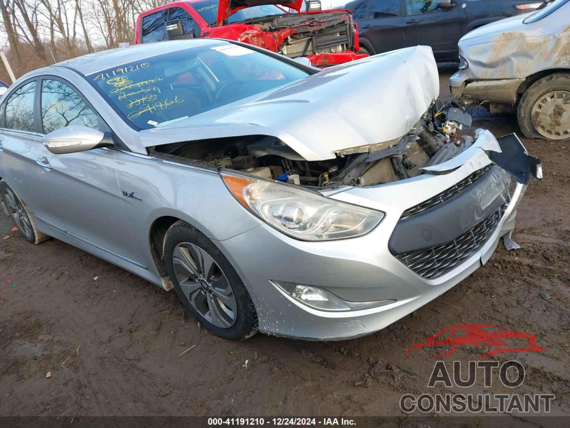 HYUNDAI SONATA HYBRID 2013 - KMHEC4A47DA091866