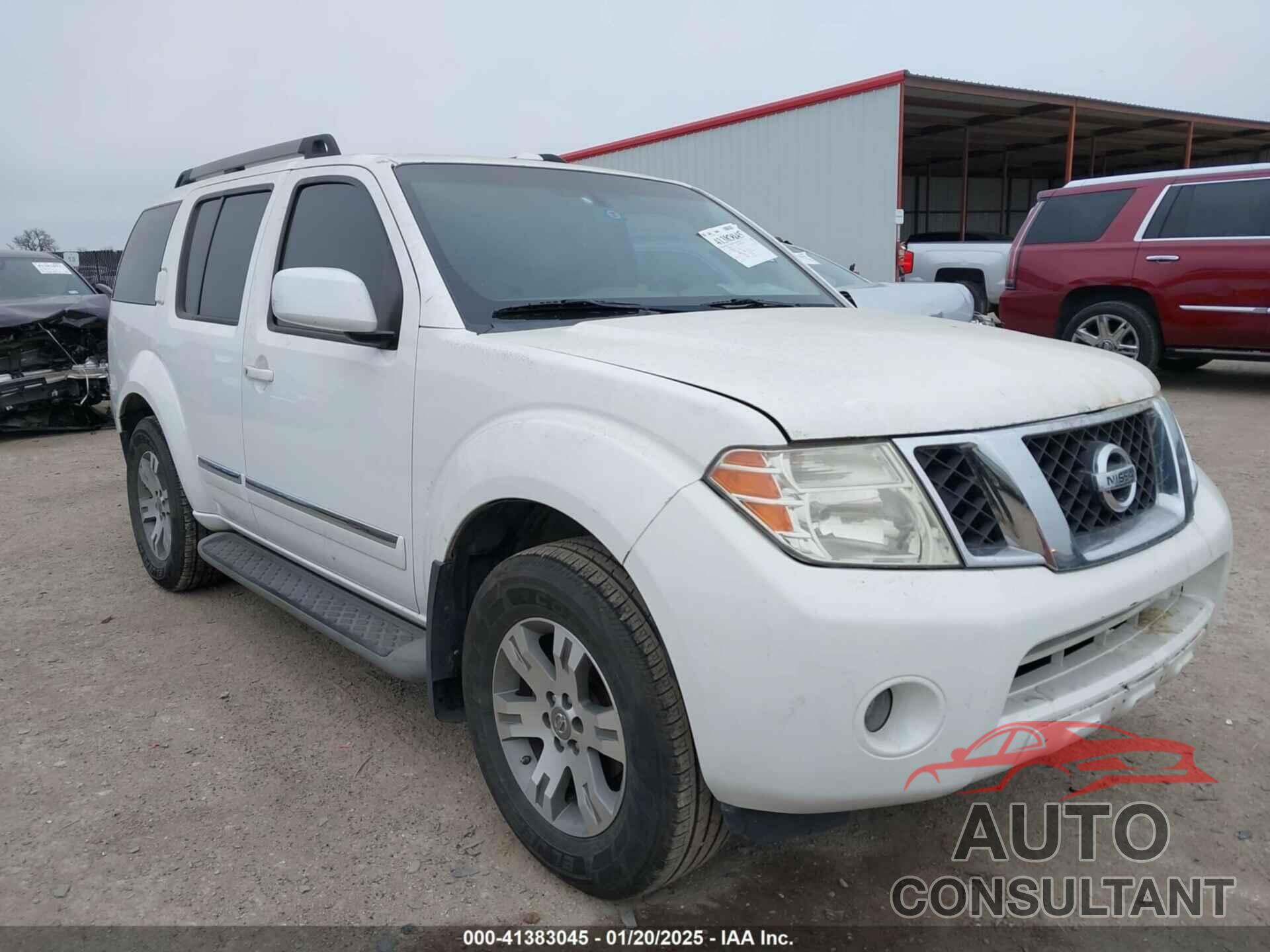 NISSAN PATHFINDER 2012 - 5N1AR1NN8CC606035