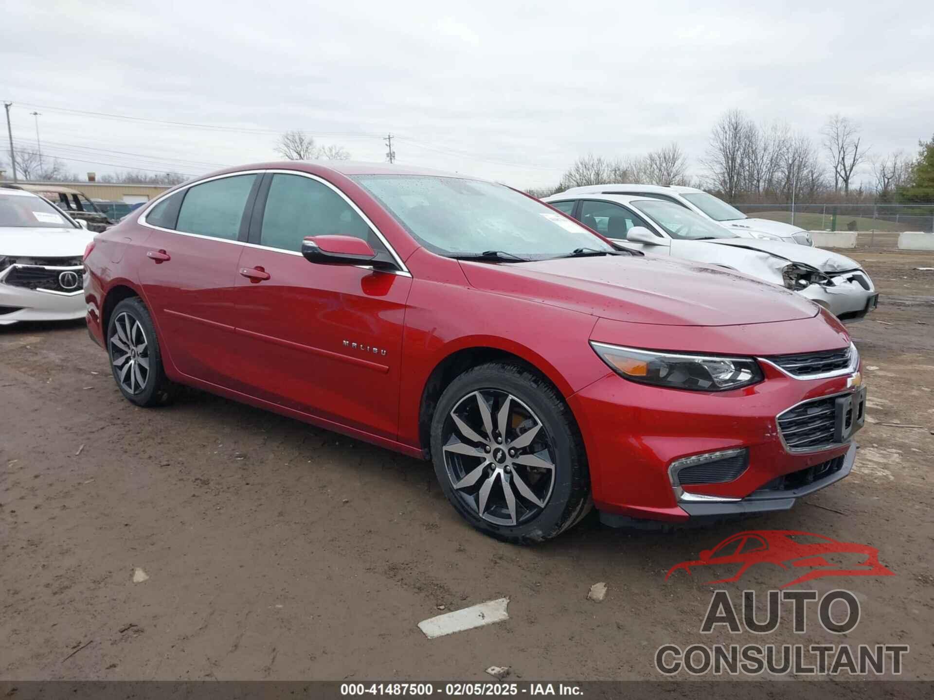 CHEVROLET MALIBU 2017 - 1G1ZE5ST8HF212224