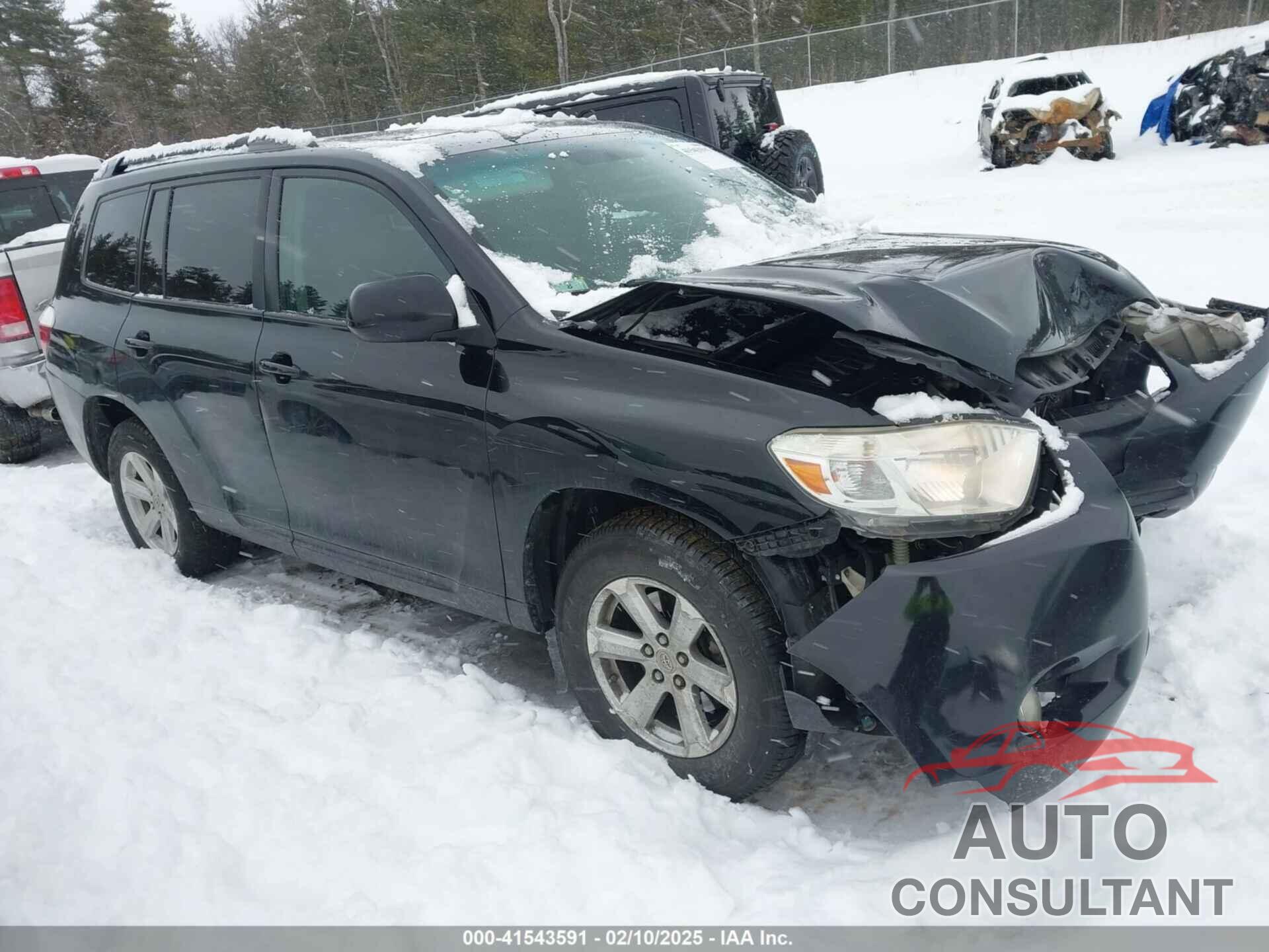 TOYOTA HIGHLANDER 2010 - 5TDJK3EH6AS034991