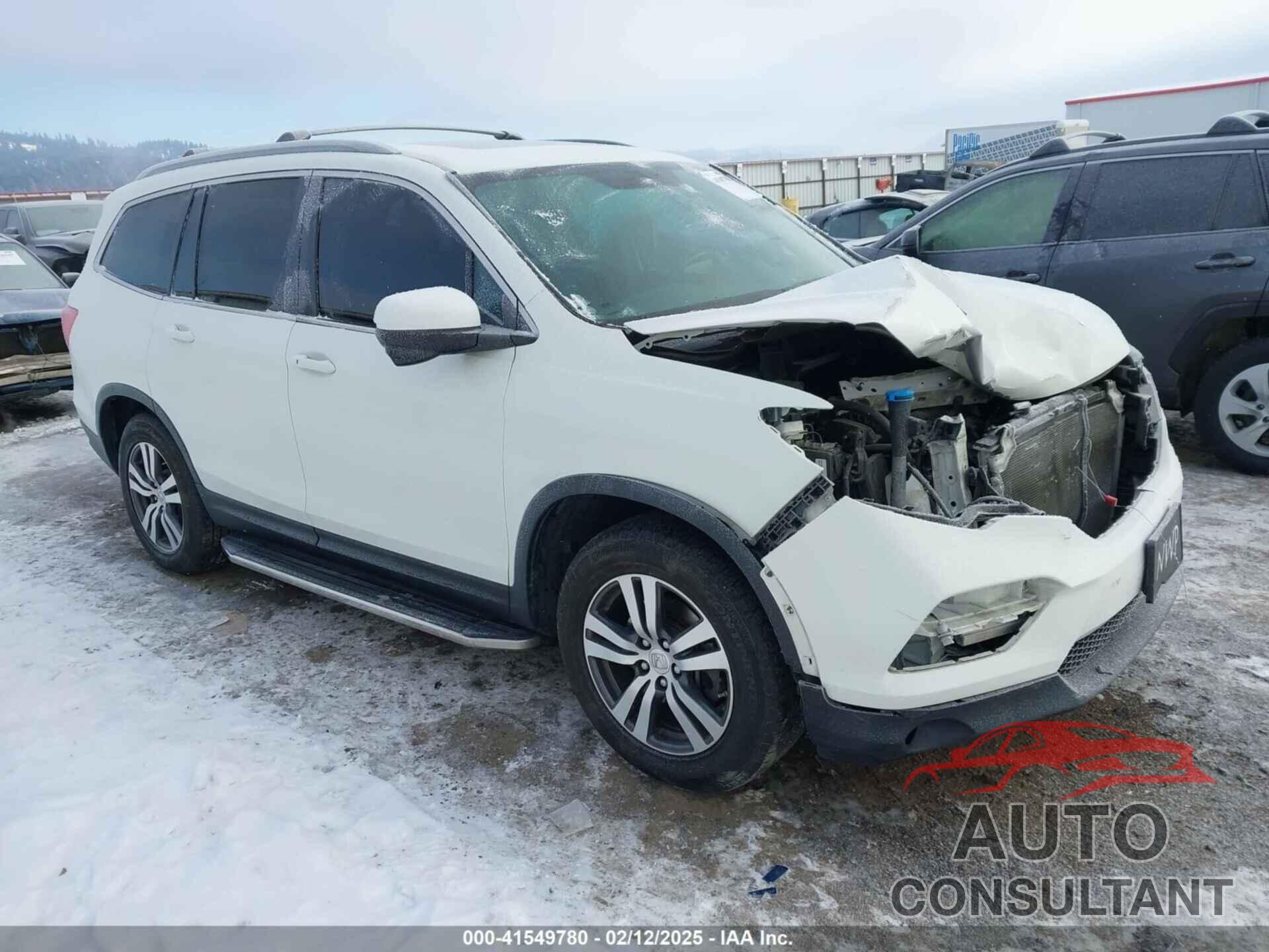 HONDA PILOT 2017 - 5FNYF6H55HB036607
