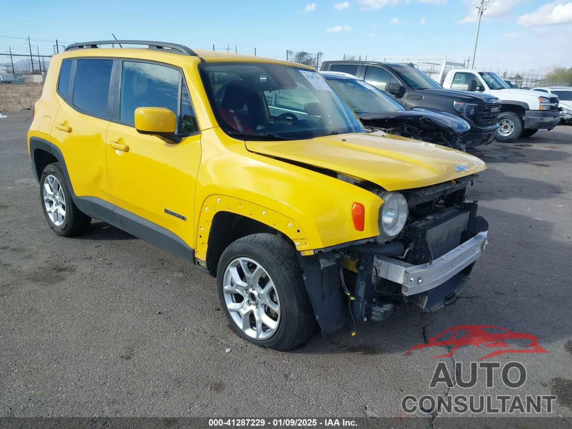 JEEP RENEGADE 2017 - ZACCJBBB0HPE86030